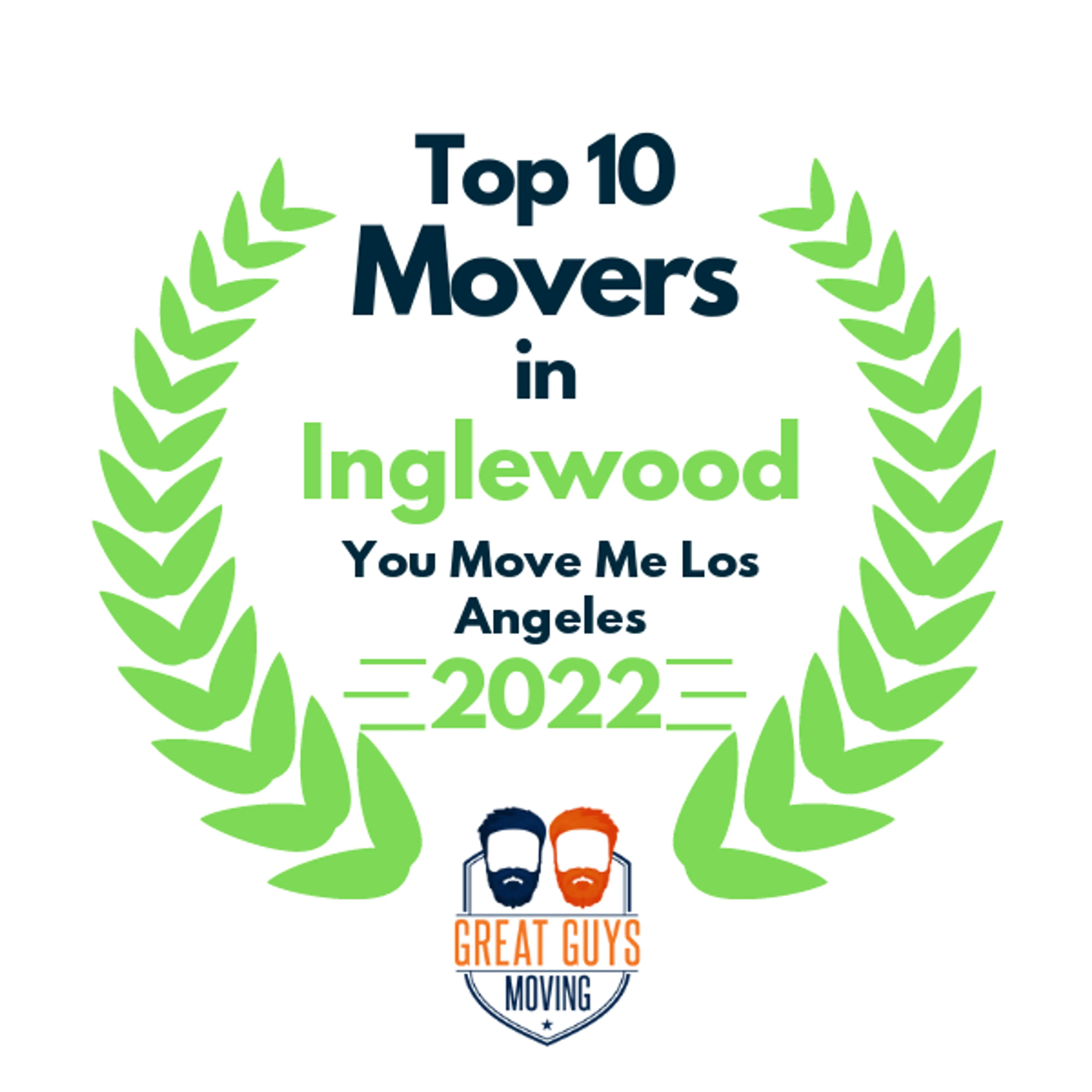 Top 10 Movers in Los Angeles, CA 2022 award
