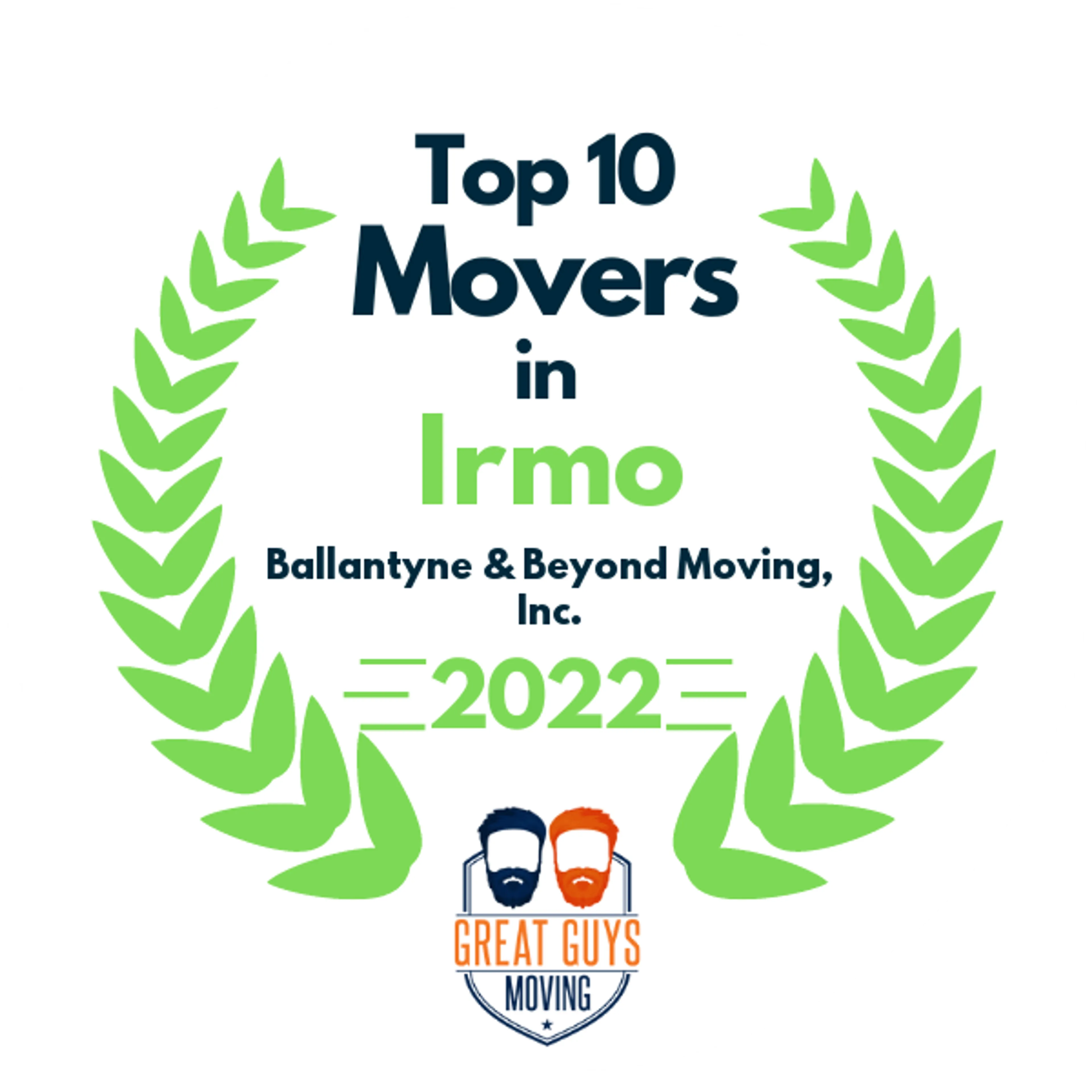 Top 10 Movers in Charlotte, NC 2022 award