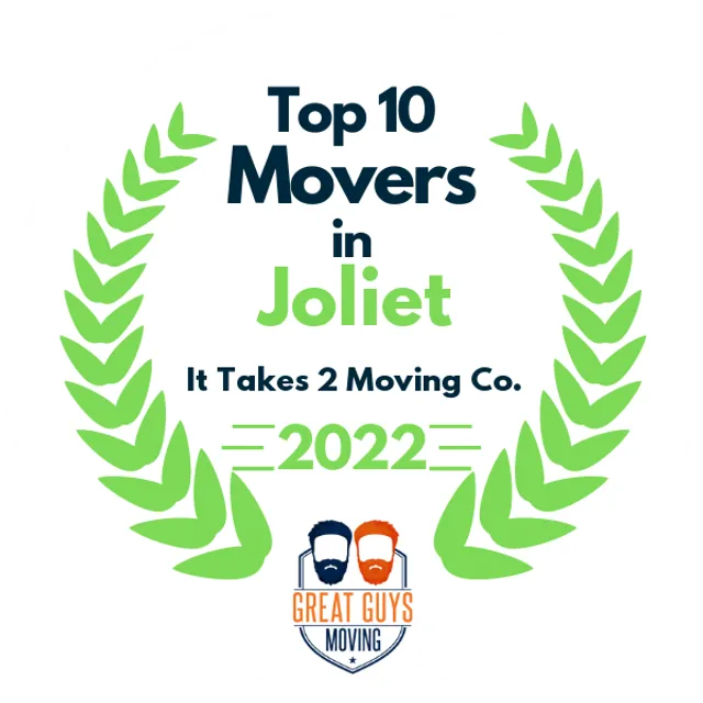 Top 10 Movers in Naperville, IL 2022 award