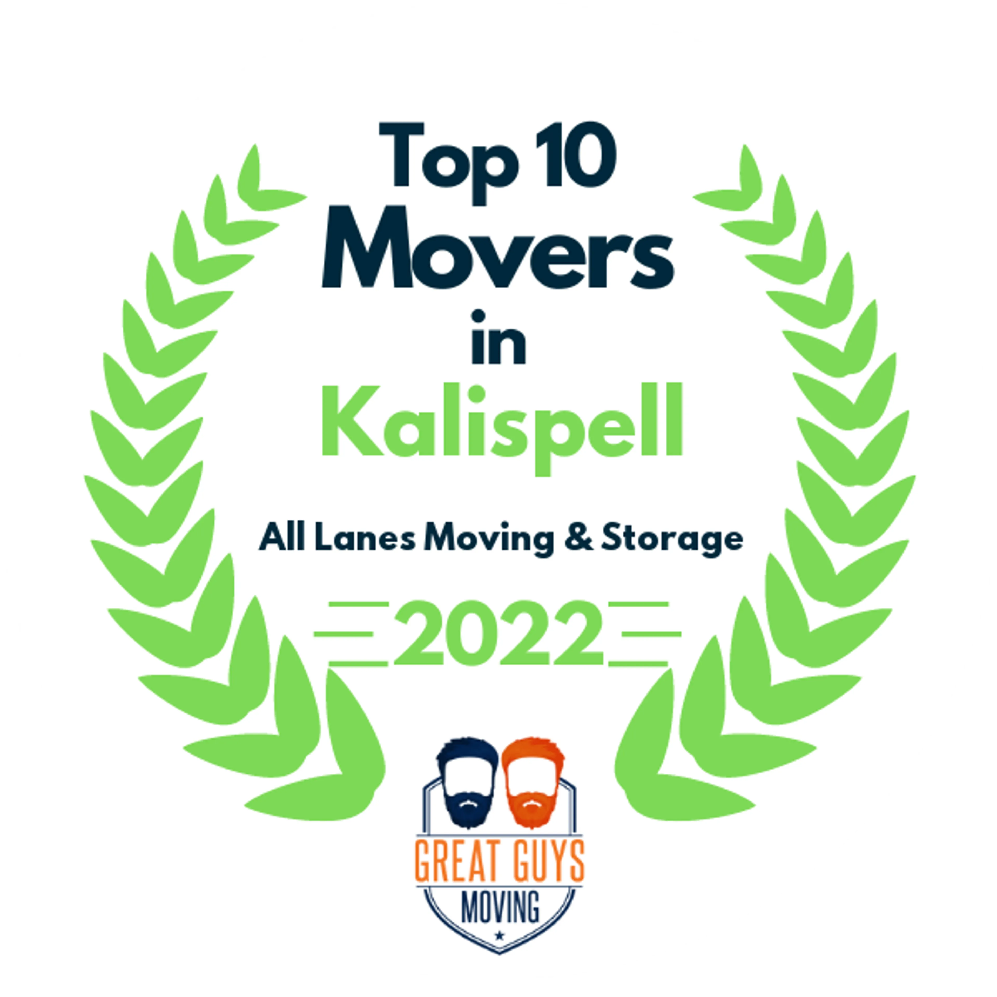 Top 10 Movers in Missoula, MT 2022 award