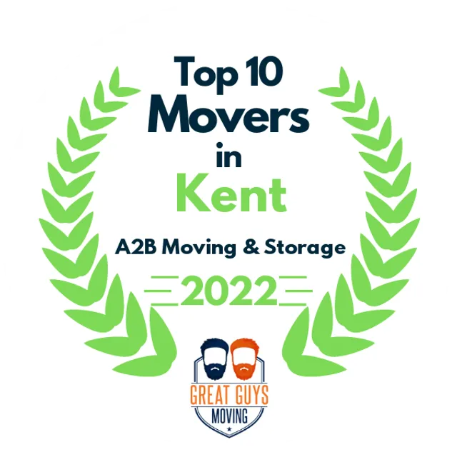 Top 10 Movers in Seattle, WA 2022 award