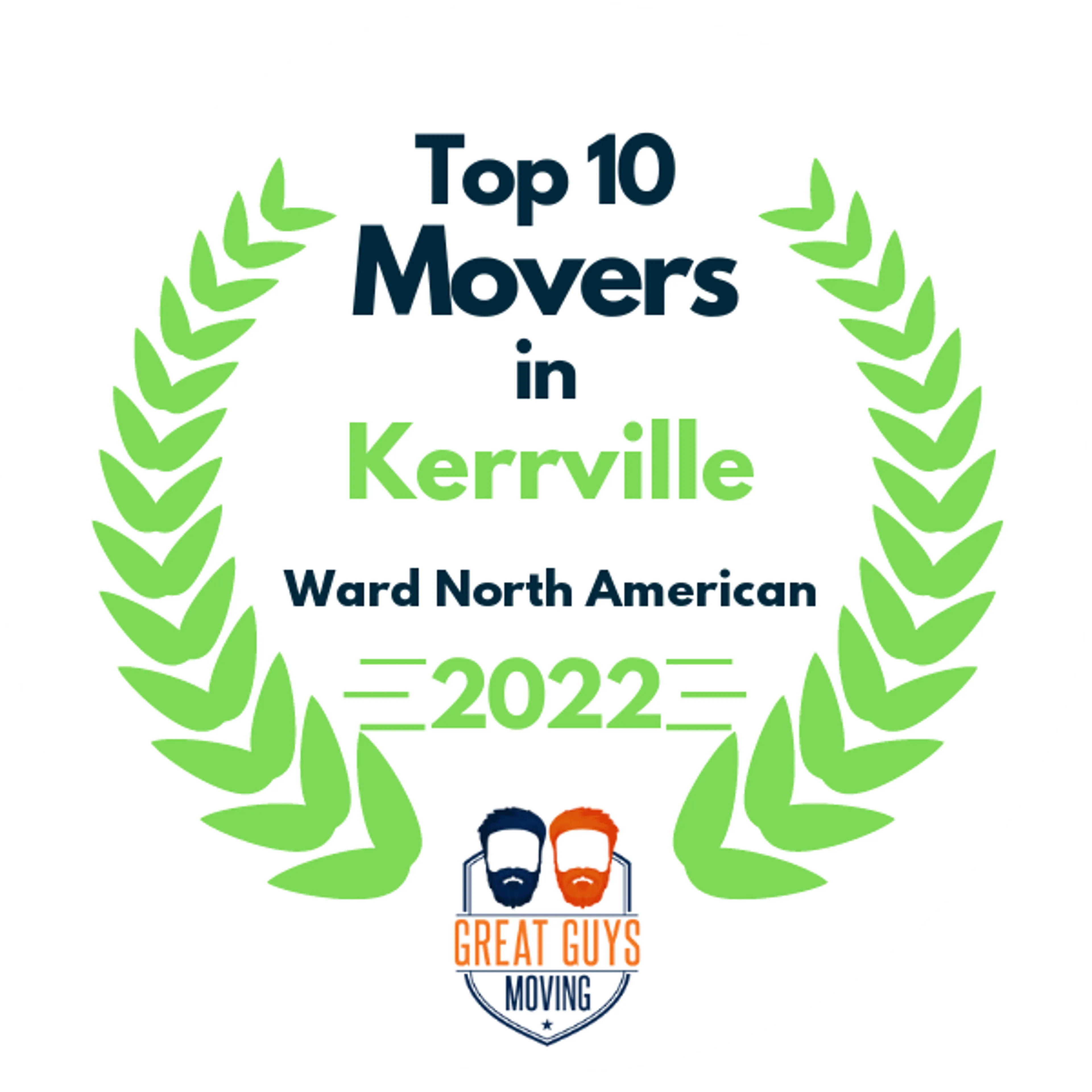 Top 10 Movers in San Antonio, TX 2022 award