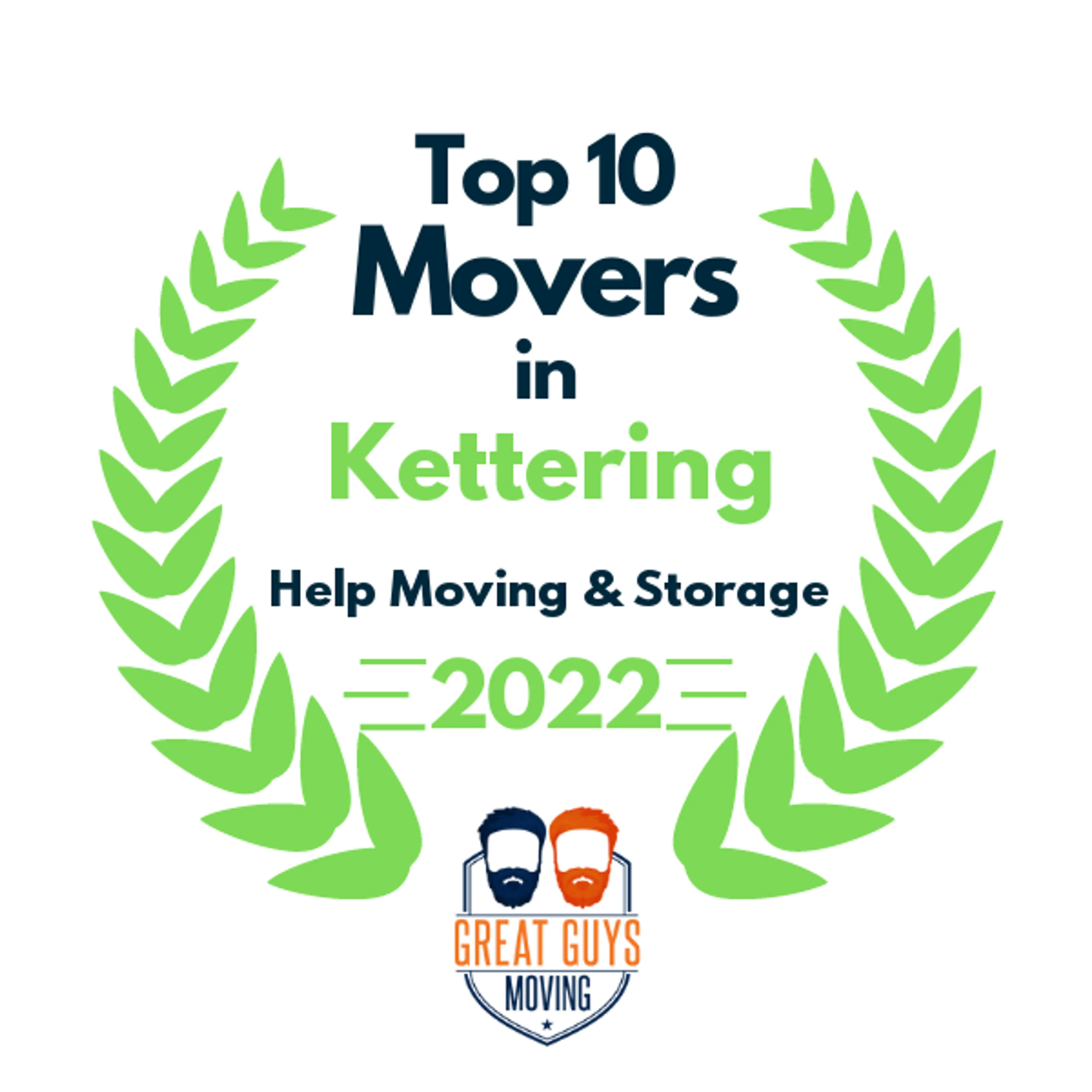 Top 10 Movers in Dayton, OH 2022 award