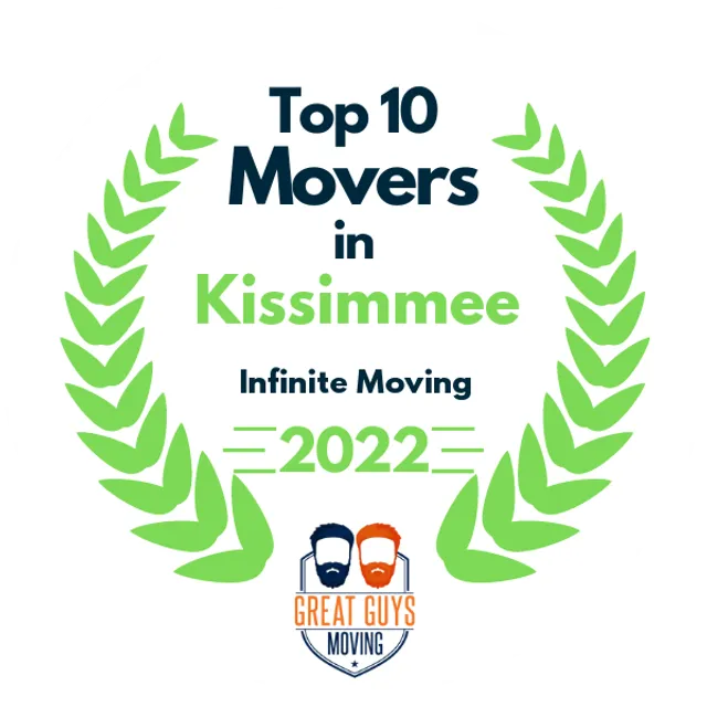 Top 10 Movers in Orlando, FL 2022 award