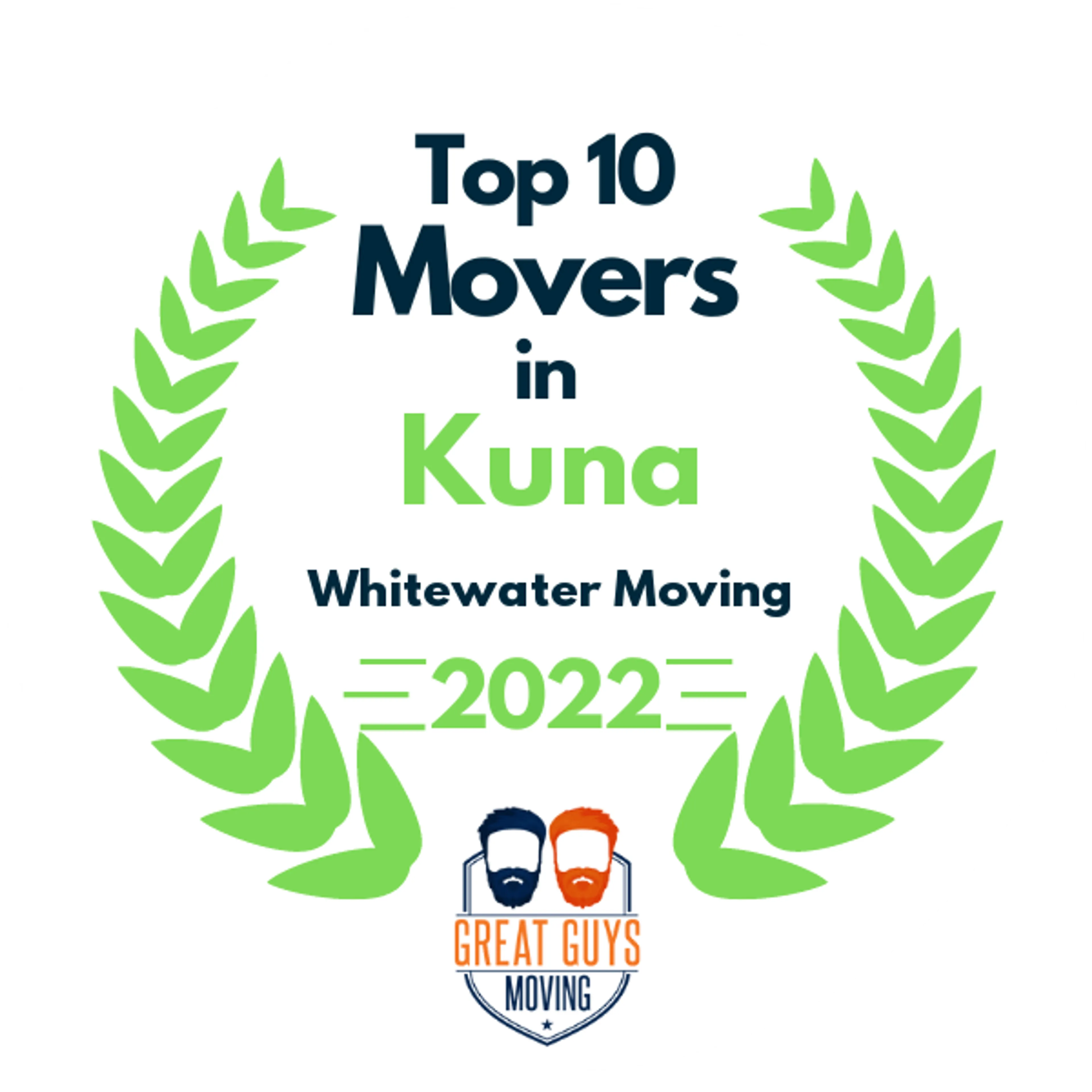 Top 10 Movers in Boise, ID 2022 award