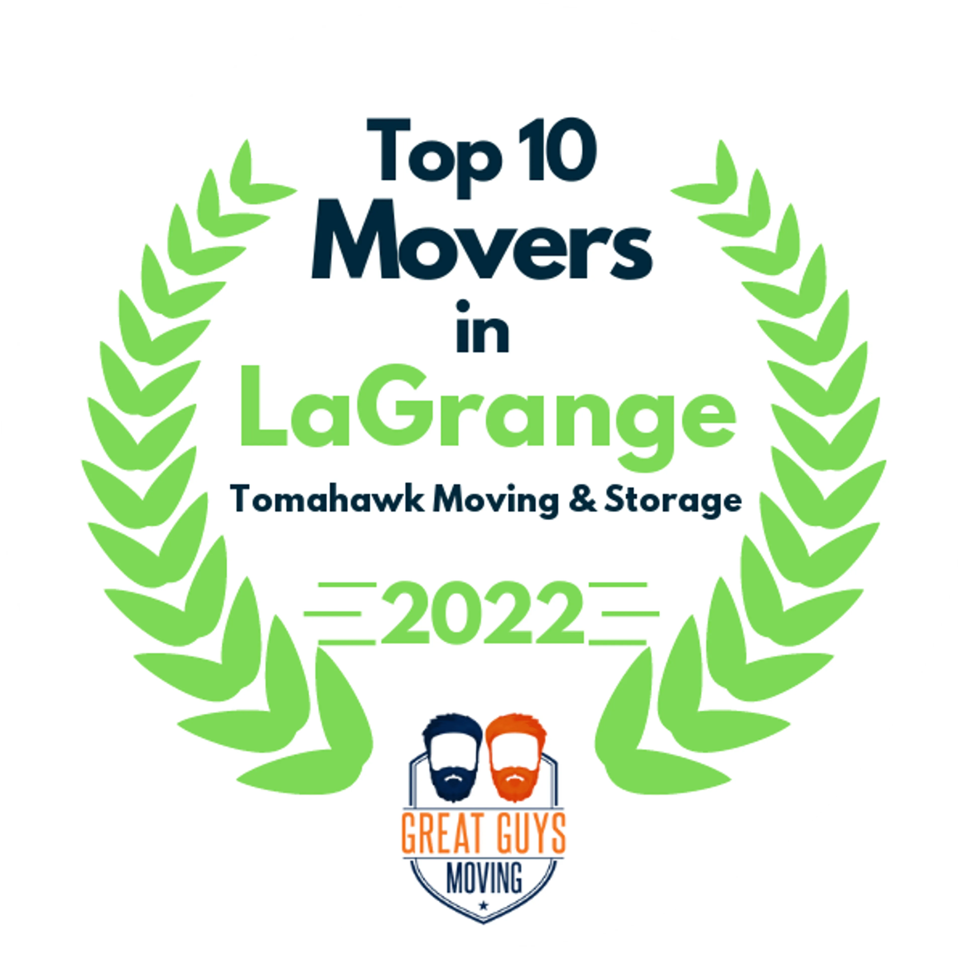 Top 10 Movers in Sandy Springs, GA 2022 award