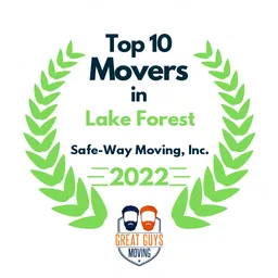 top 10 ranked movers in lake forest 2022 safe way moving inc image