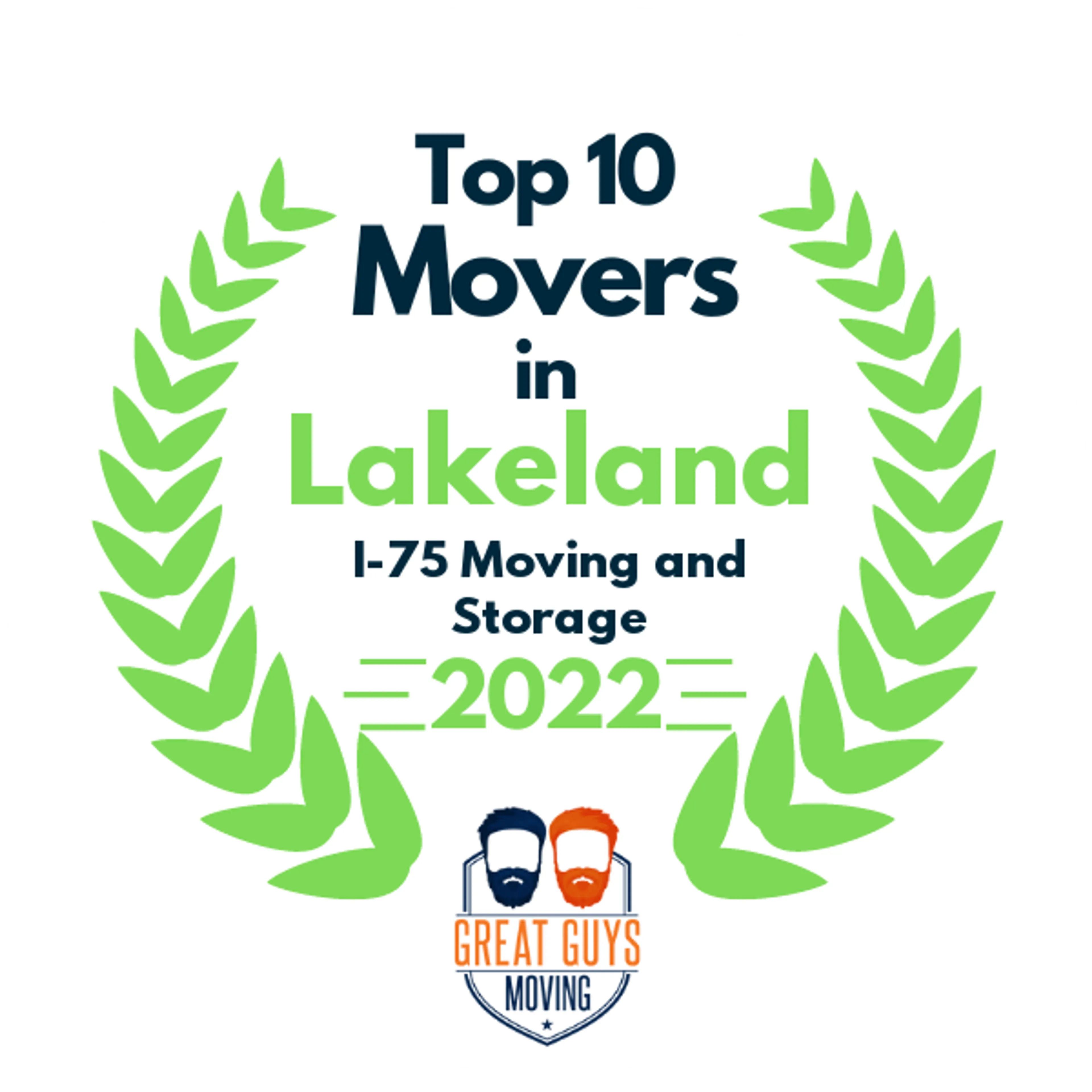 Top 10 Movers in Tampa, FL 2022 award