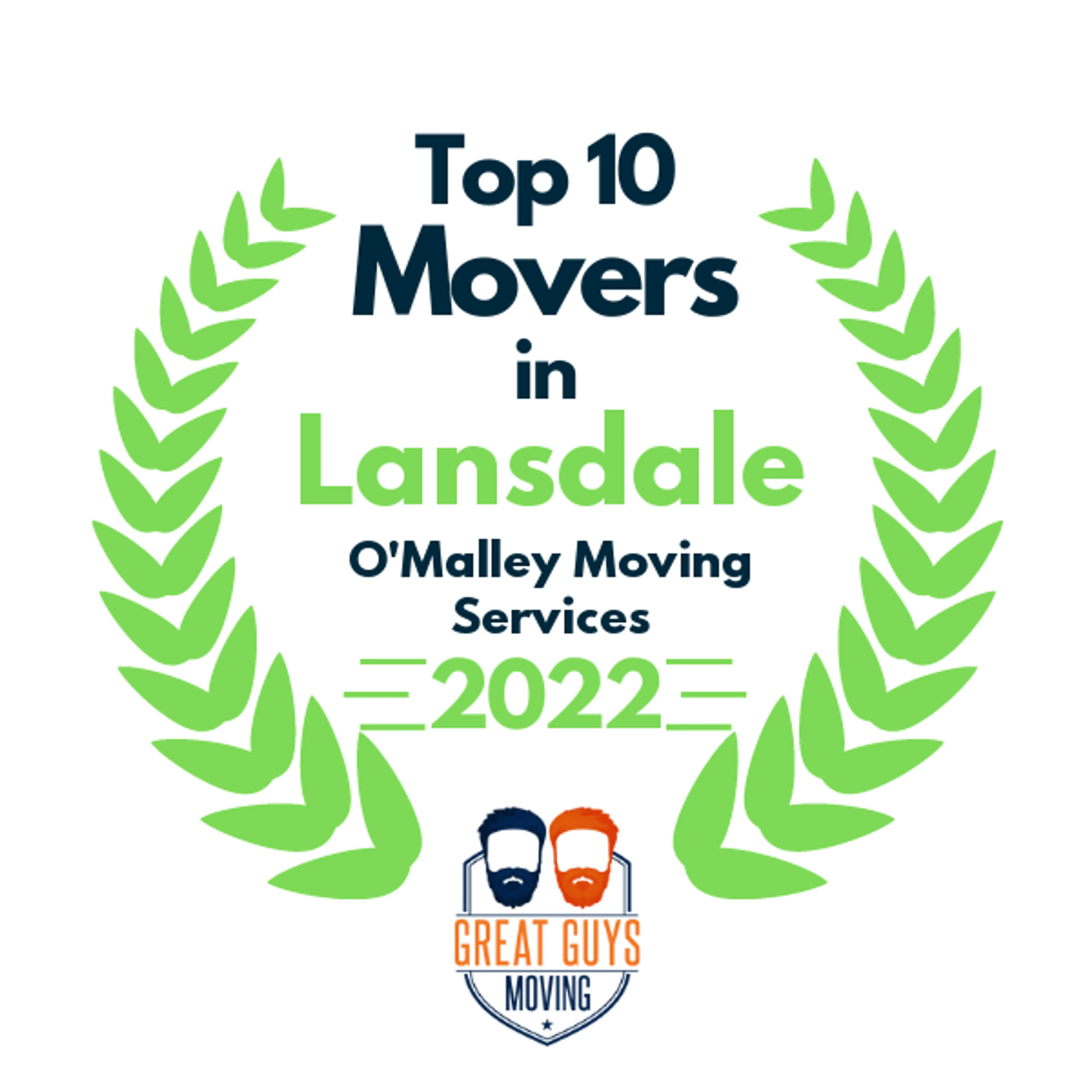 Top 10 Movers in Philadelphia, PA 2022 award