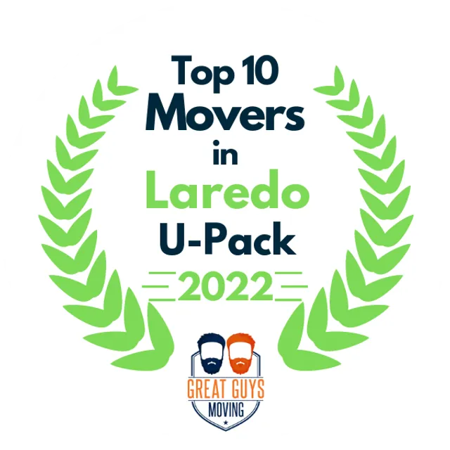 Top 10 Movers in Laredo, TX 2022 award