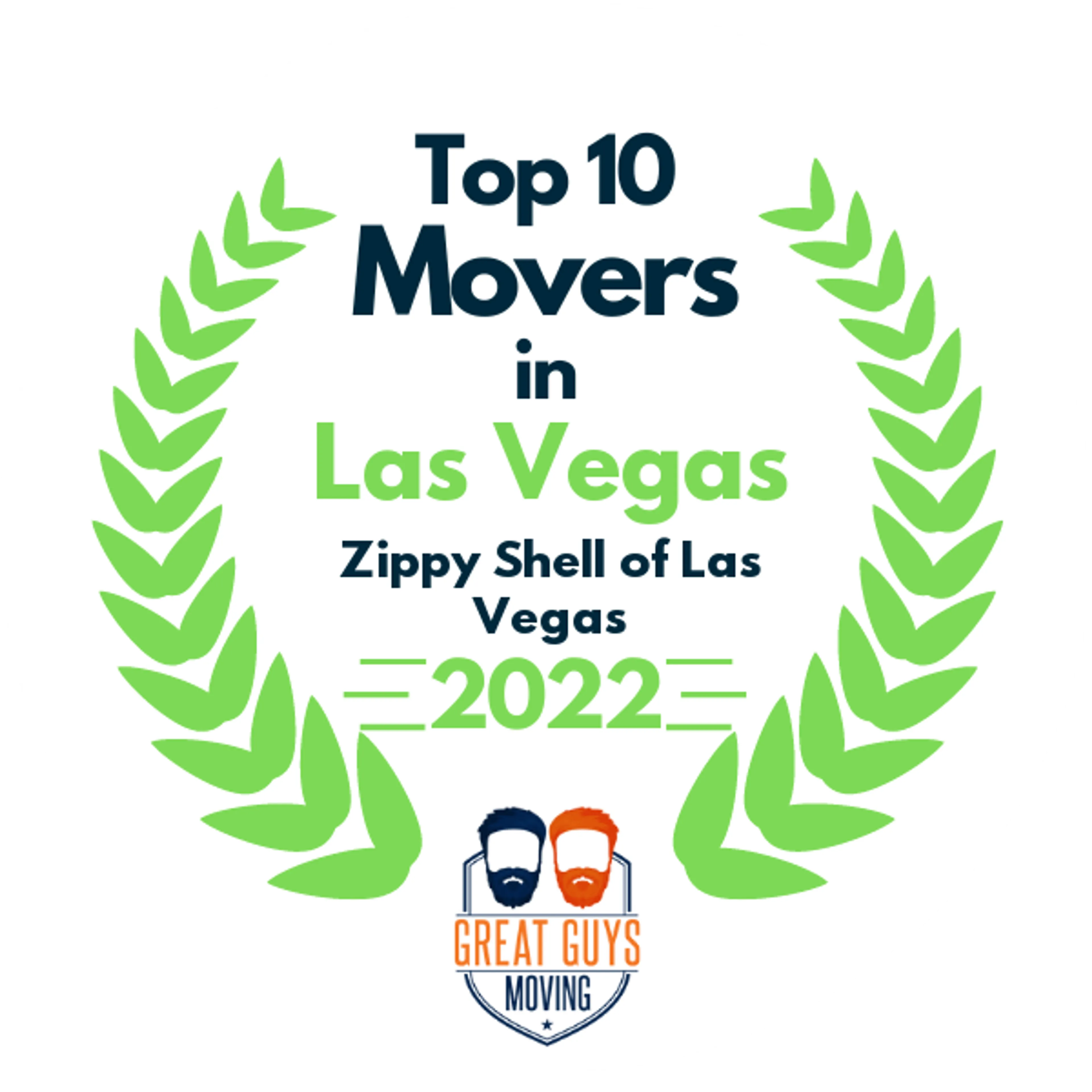 Top 10 Movers in Las Vegas, NV 2022 award