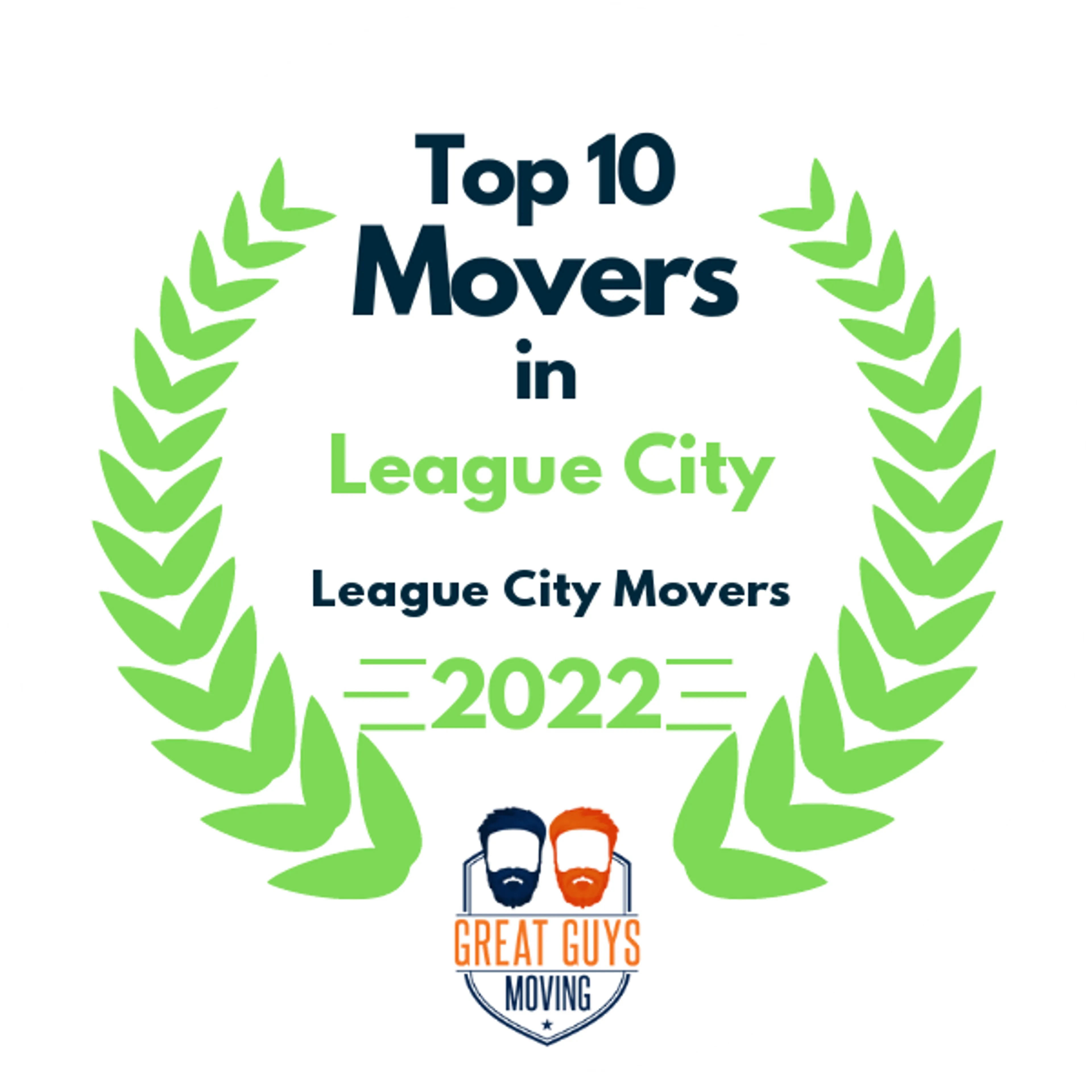 Top 10 Movers in Pasadena, TX 2022 award