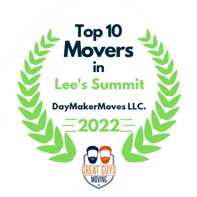 Top 10 Movers in Kansas City, MO 2022 award