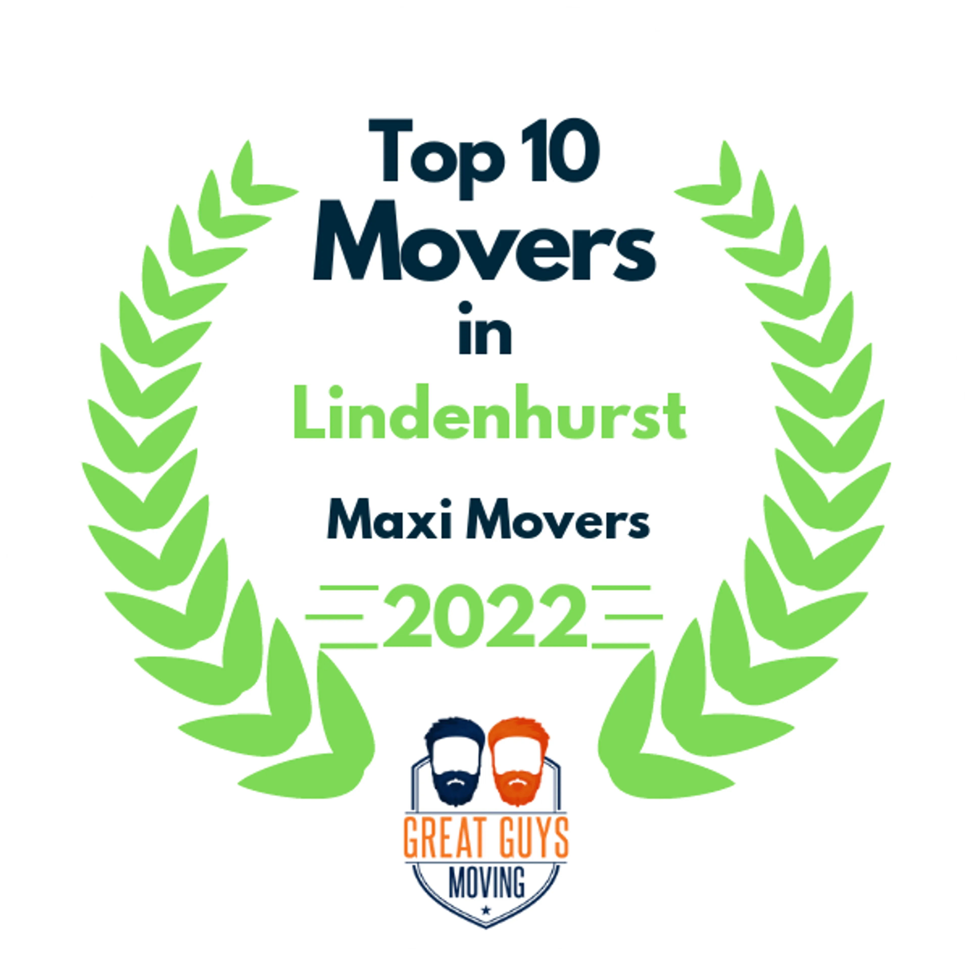 Top 10 Movers in Glen Cove, NY 2022 award