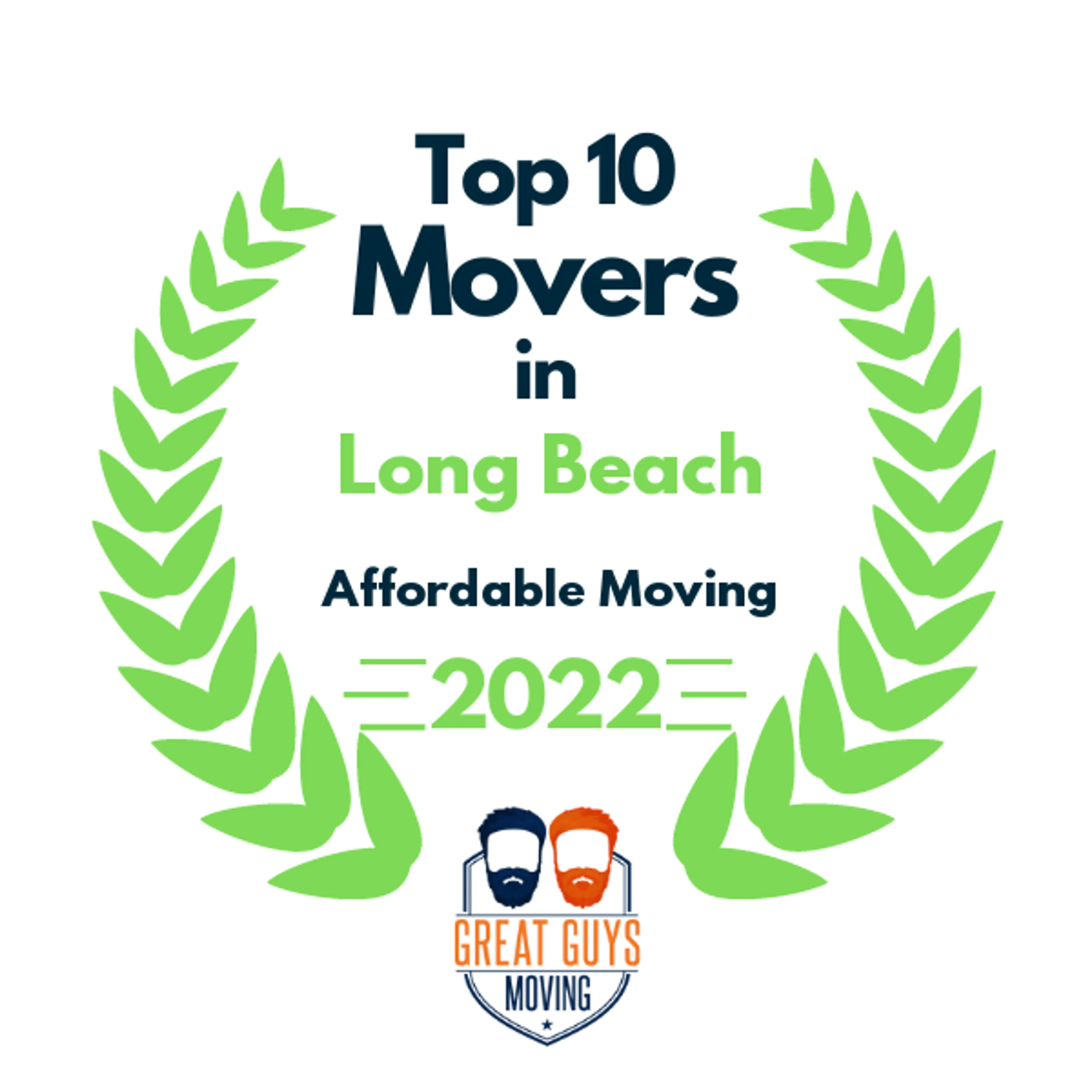 Top 10 Movers in Los Angeles, CA 2022 award