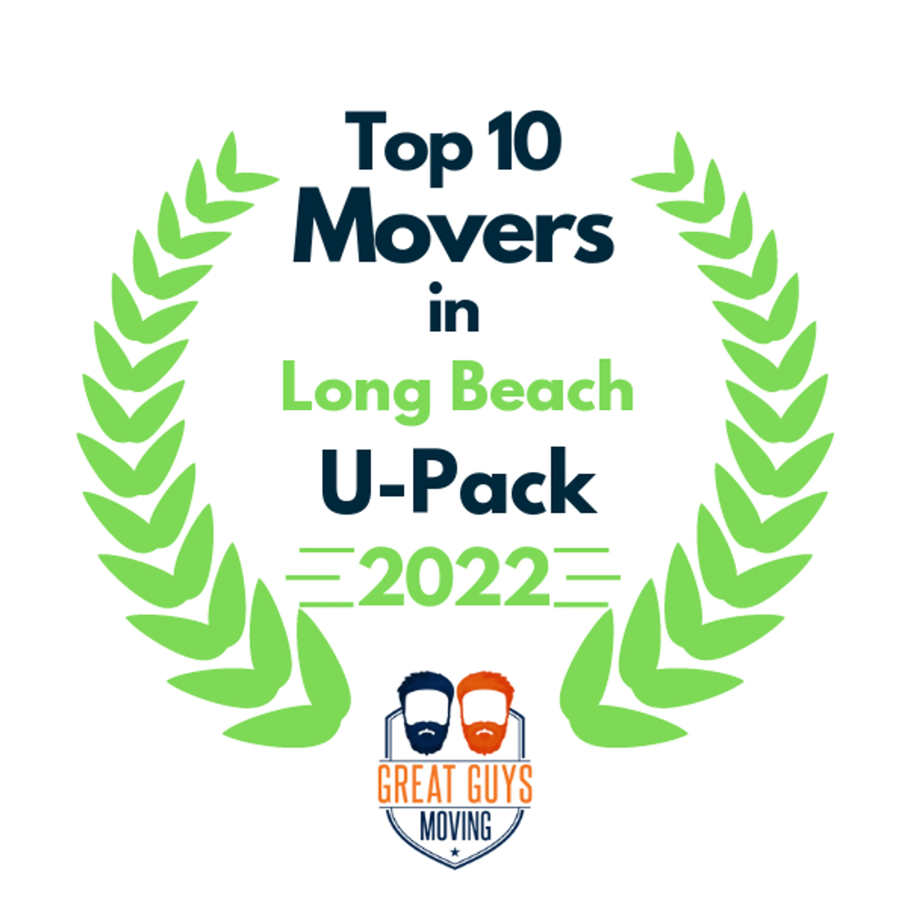 Top 10 Movers in New Orleans, LA 2022 award