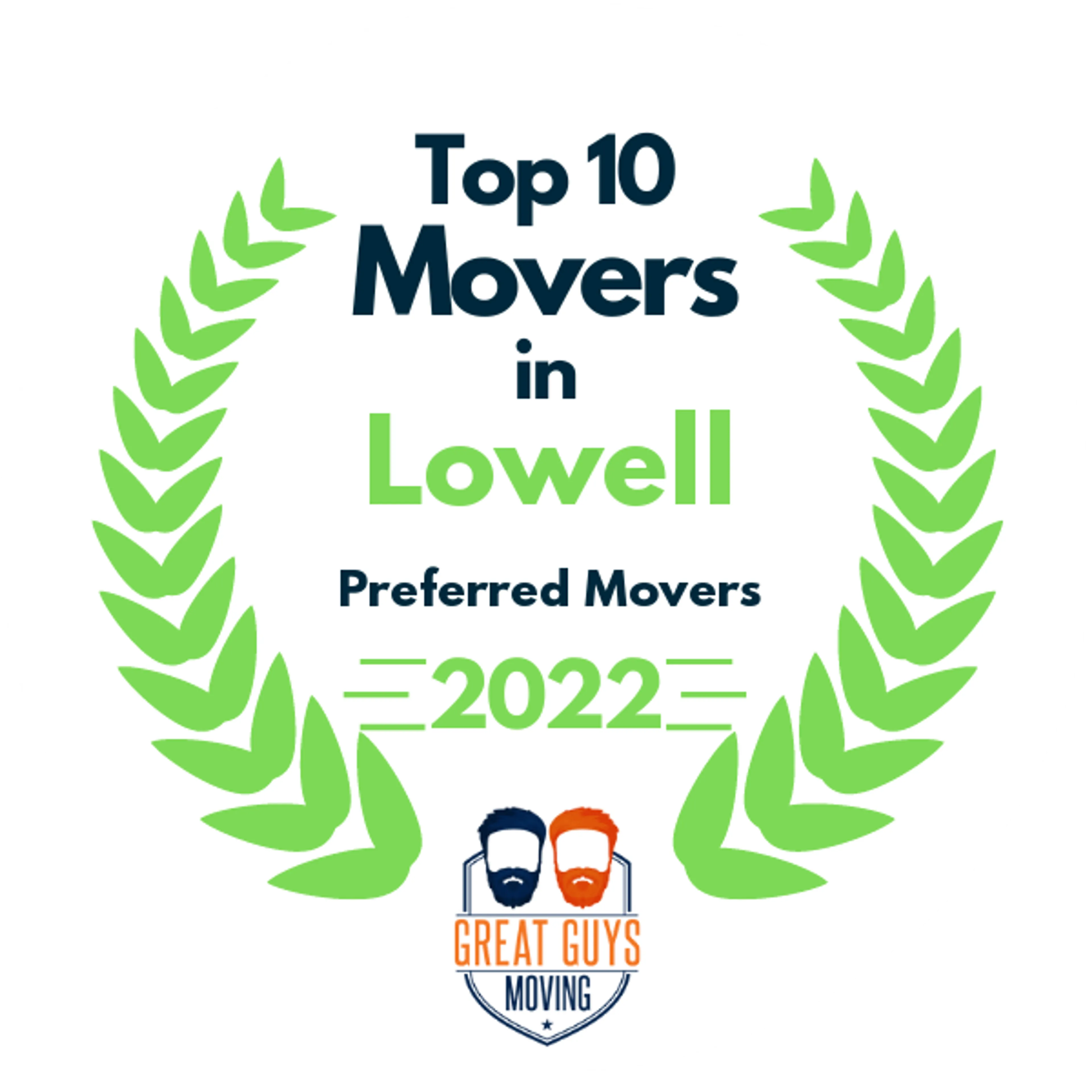 Top 10 Movers in Manchester, NH 2022 award