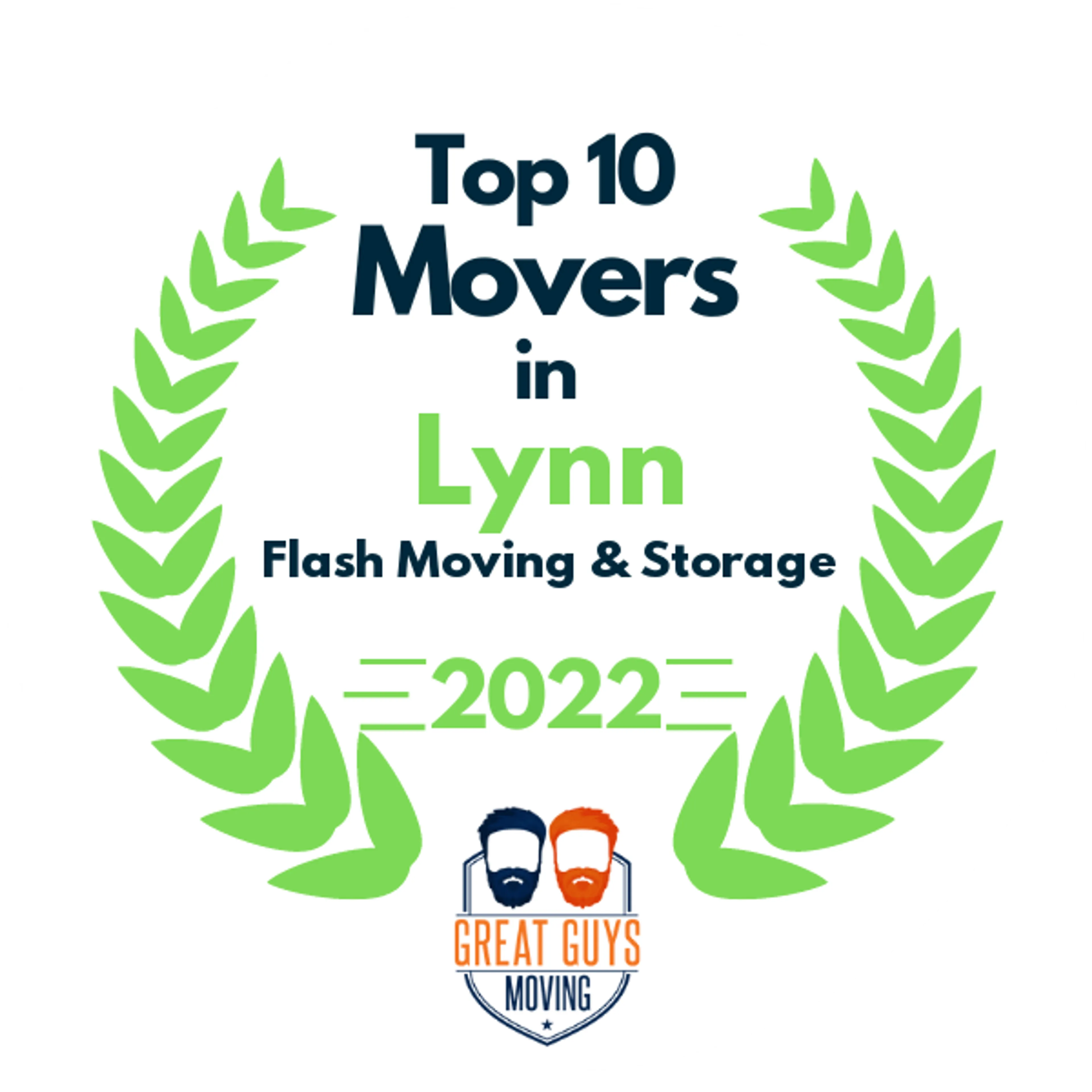 Top 10 Movers in Lawrence, MA 2022 award