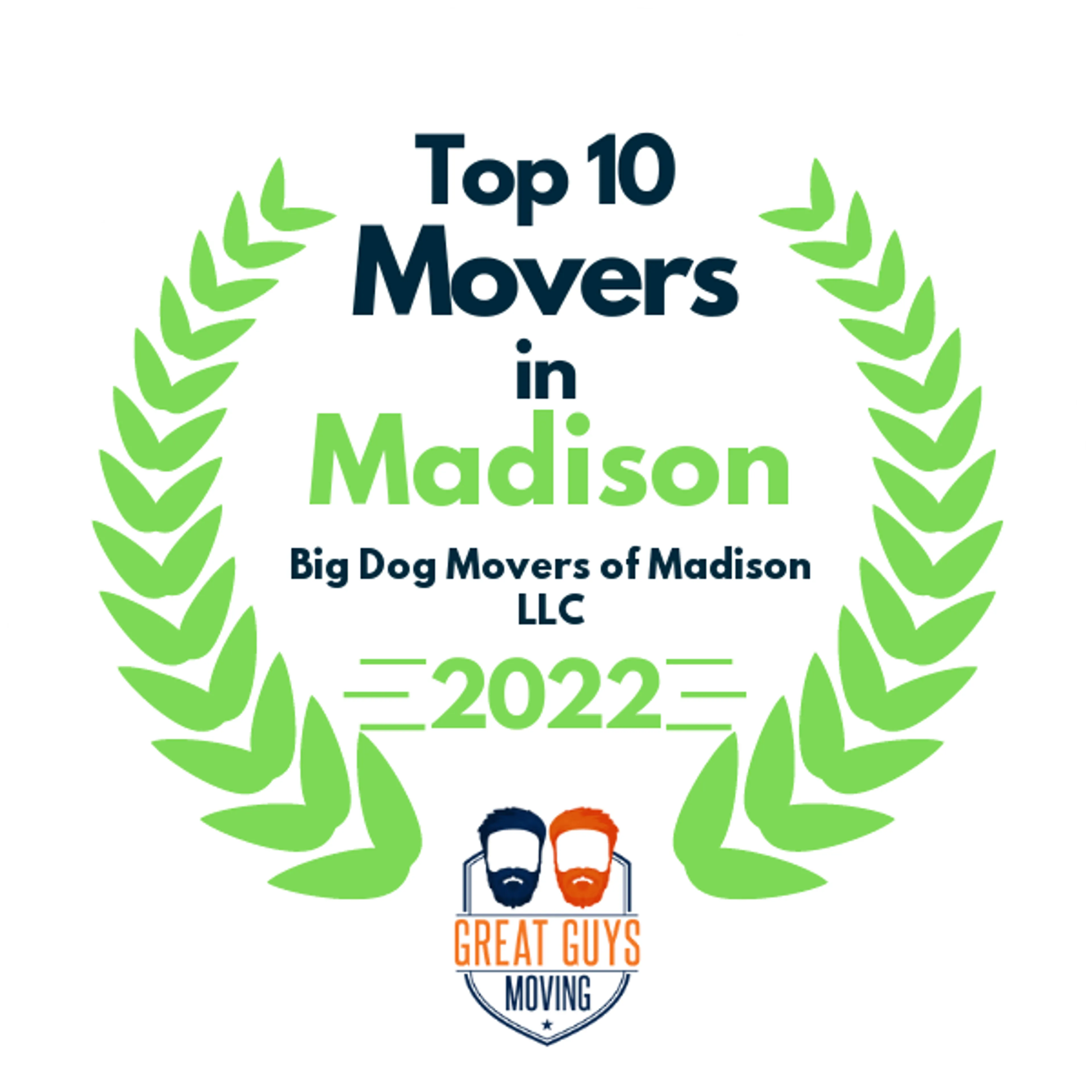 Top 10 Movers in Milwaukee, WI 2022 award