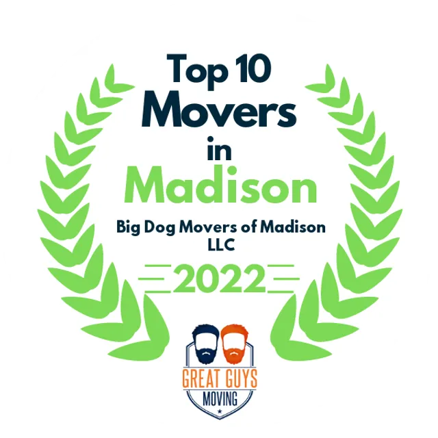 Top 10 Movers in Milwaukee, WI 2022 award