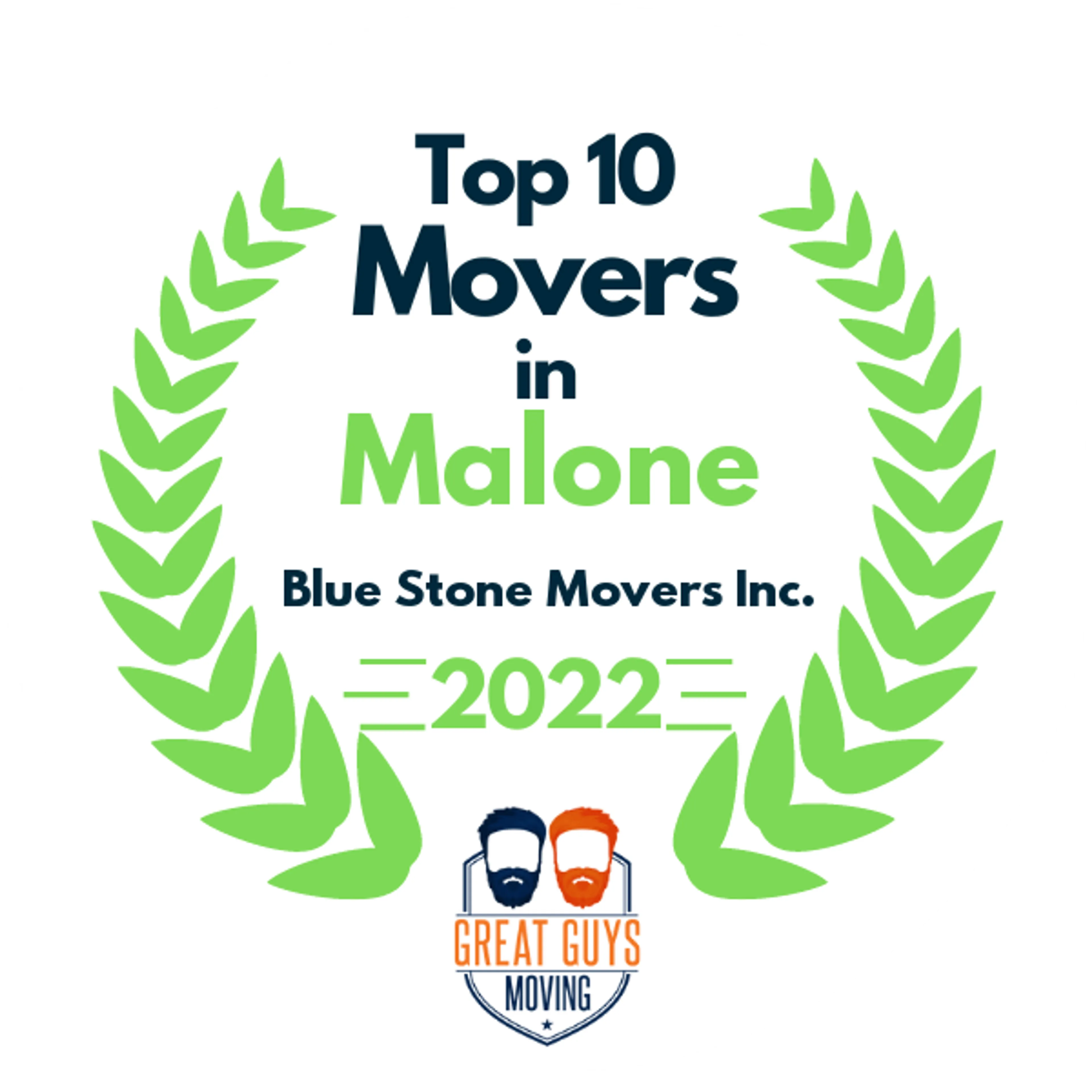 Top 10 Movers in Ontario, OR 2022 award
