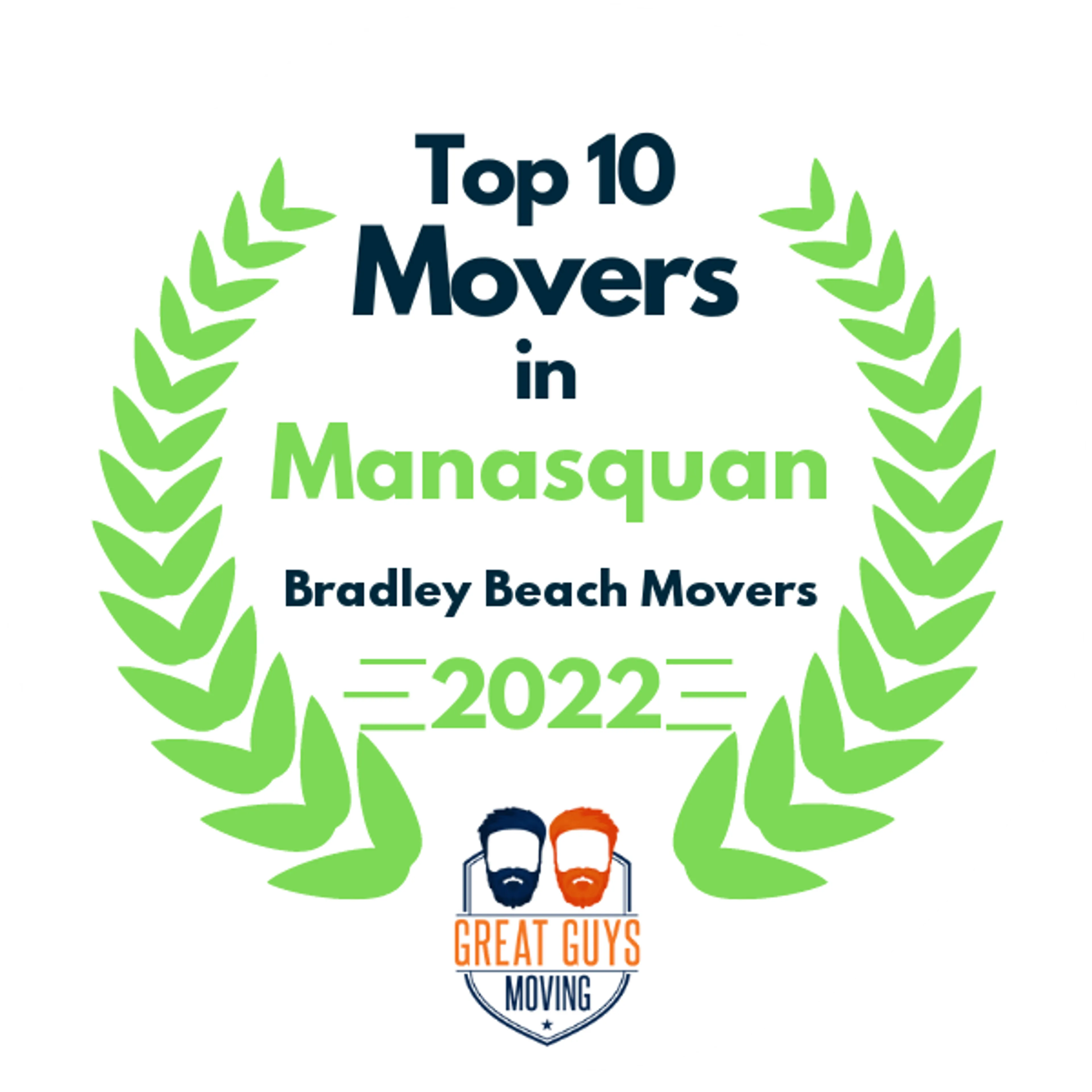 Top 10 Movers in Atlantic City, NJ 2022 award