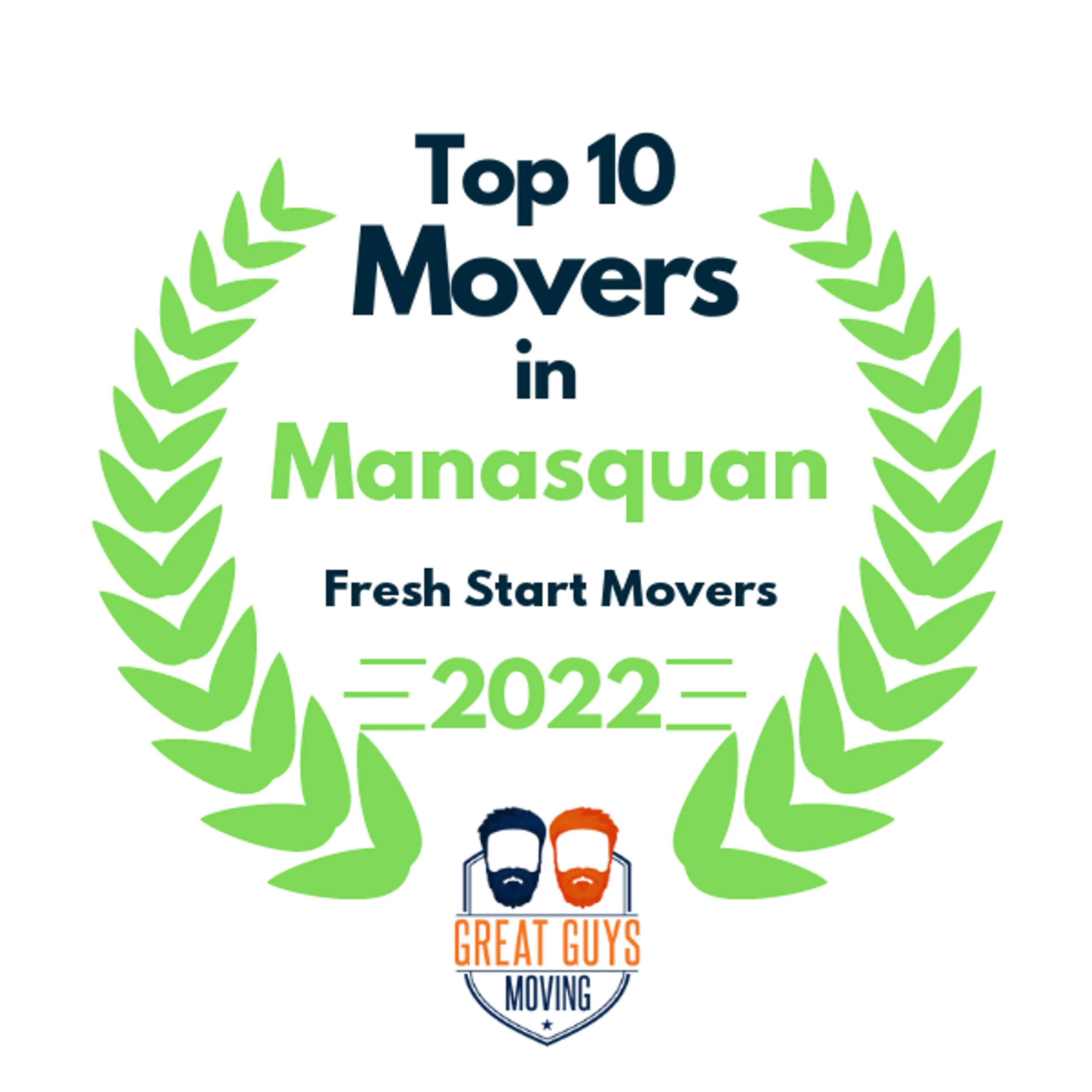 Top 10 Movers in Long Branch, NJ 2022 award