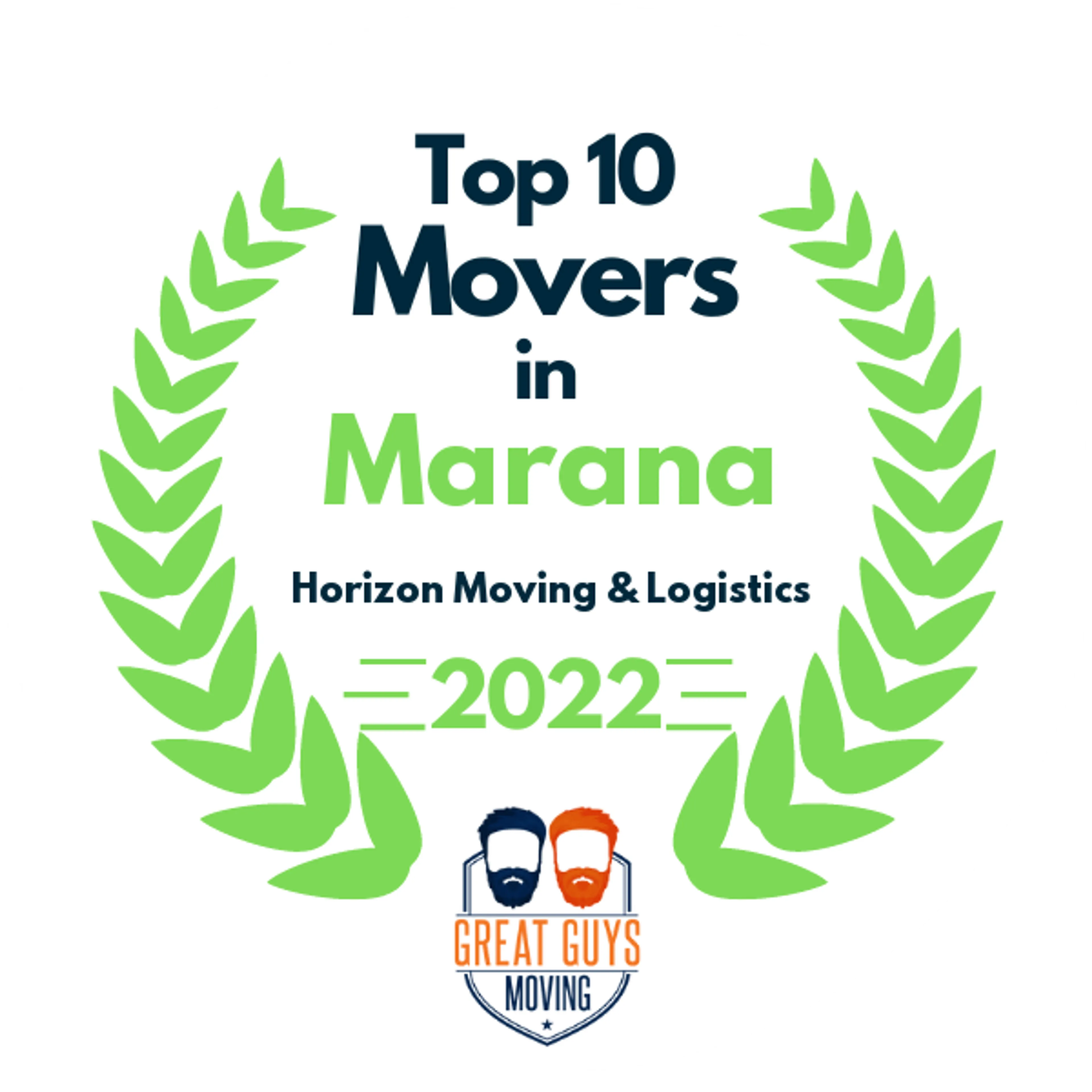 Top 10 Movers in Tucson, AZ 2022 award