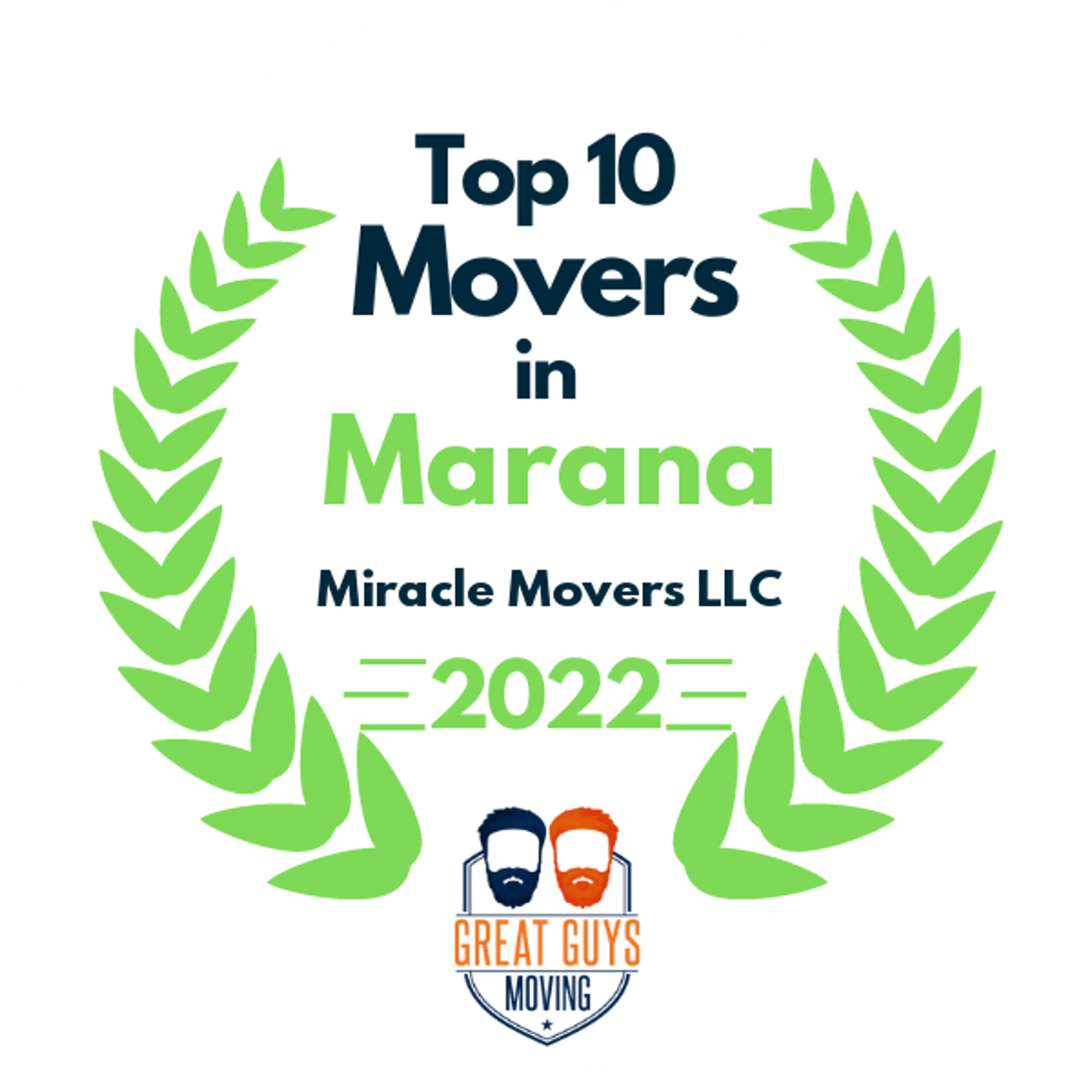 Top 10 Movers in Tucson, AZ 2022 award