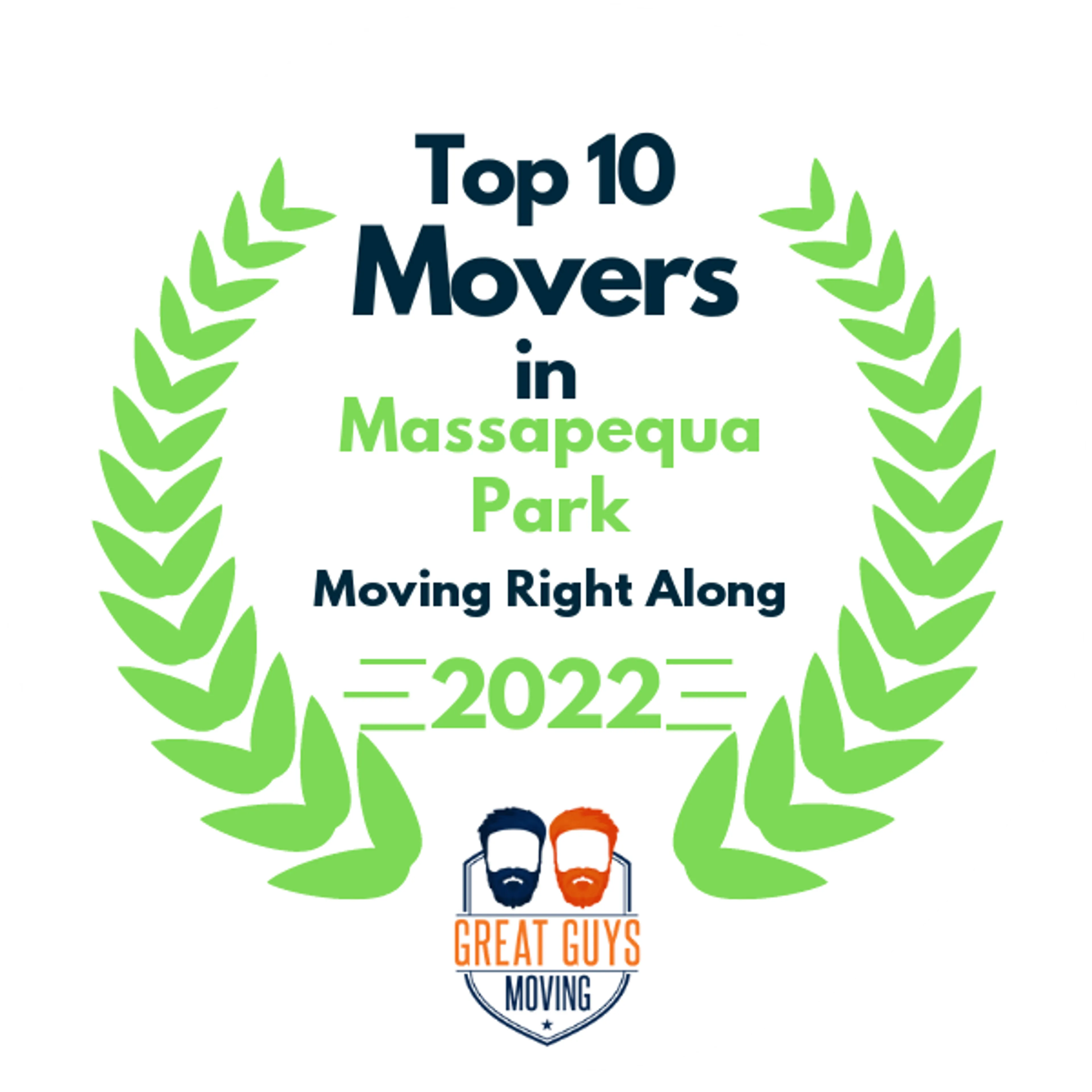 Top 10 Movers in New York City, NY 2022 award