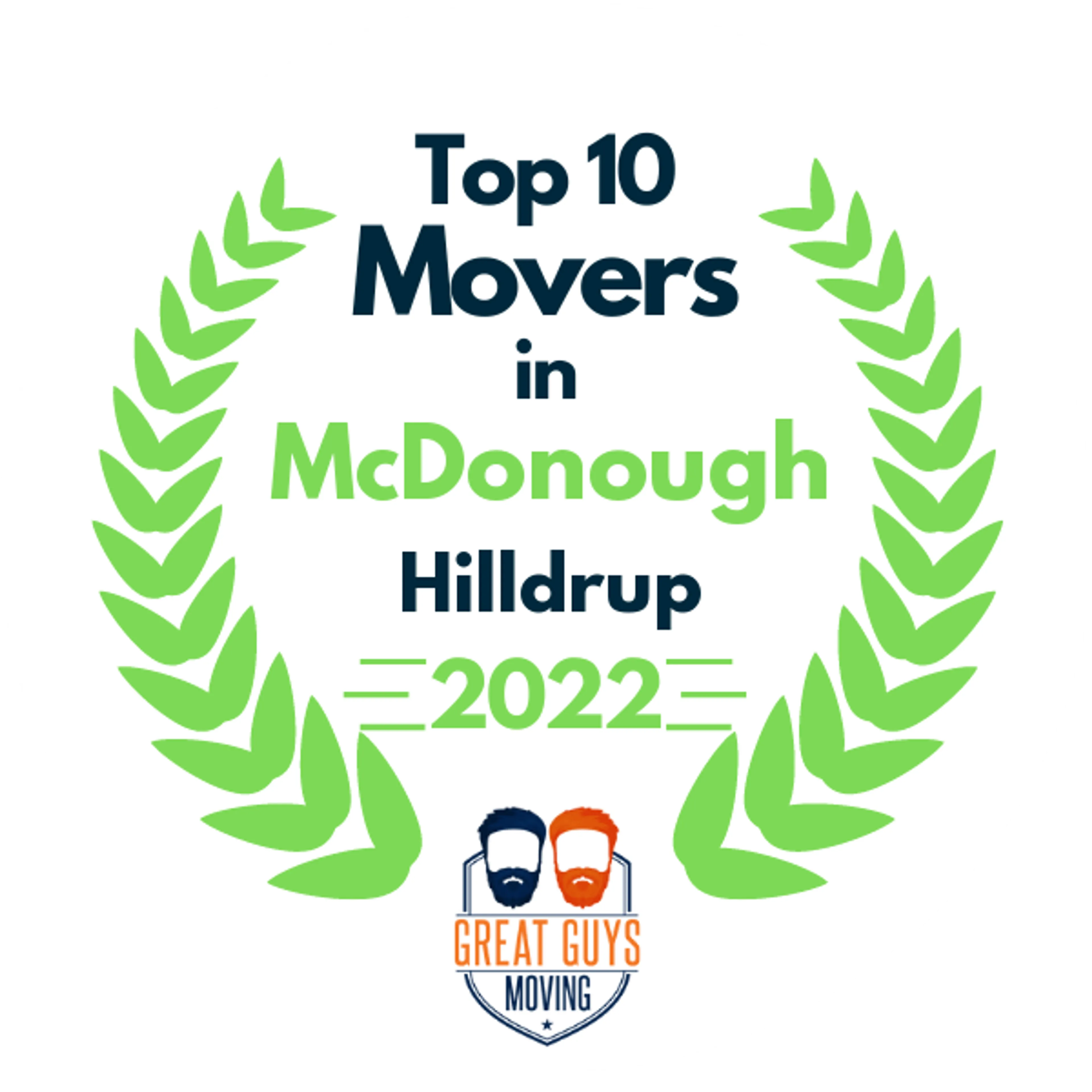 Top 10 Movers in Atlanta, GA 2022 award