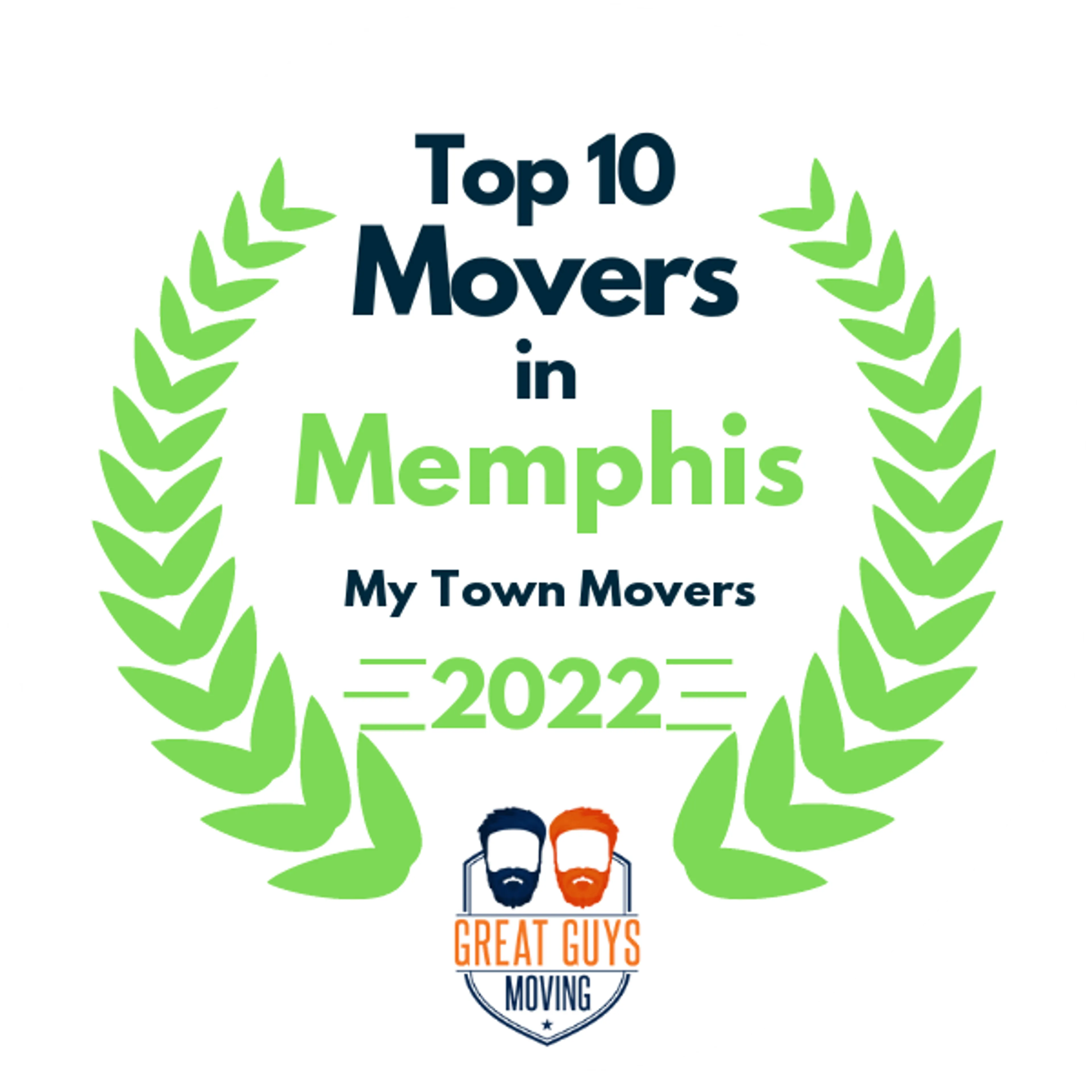 Top 10 Movers in Memphis, TN 2022 award