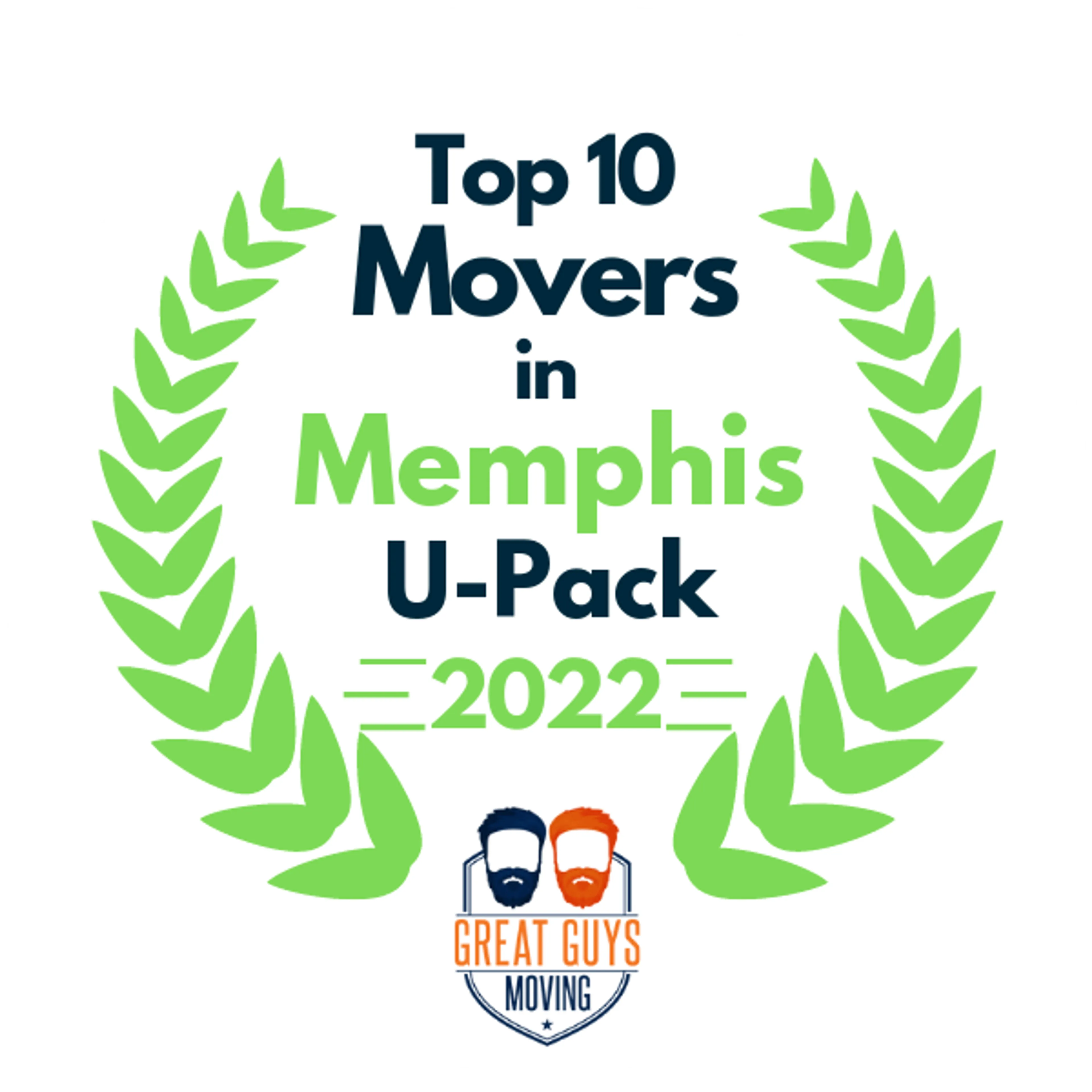 Top 10 Movers in Memphis, TN 2022 award