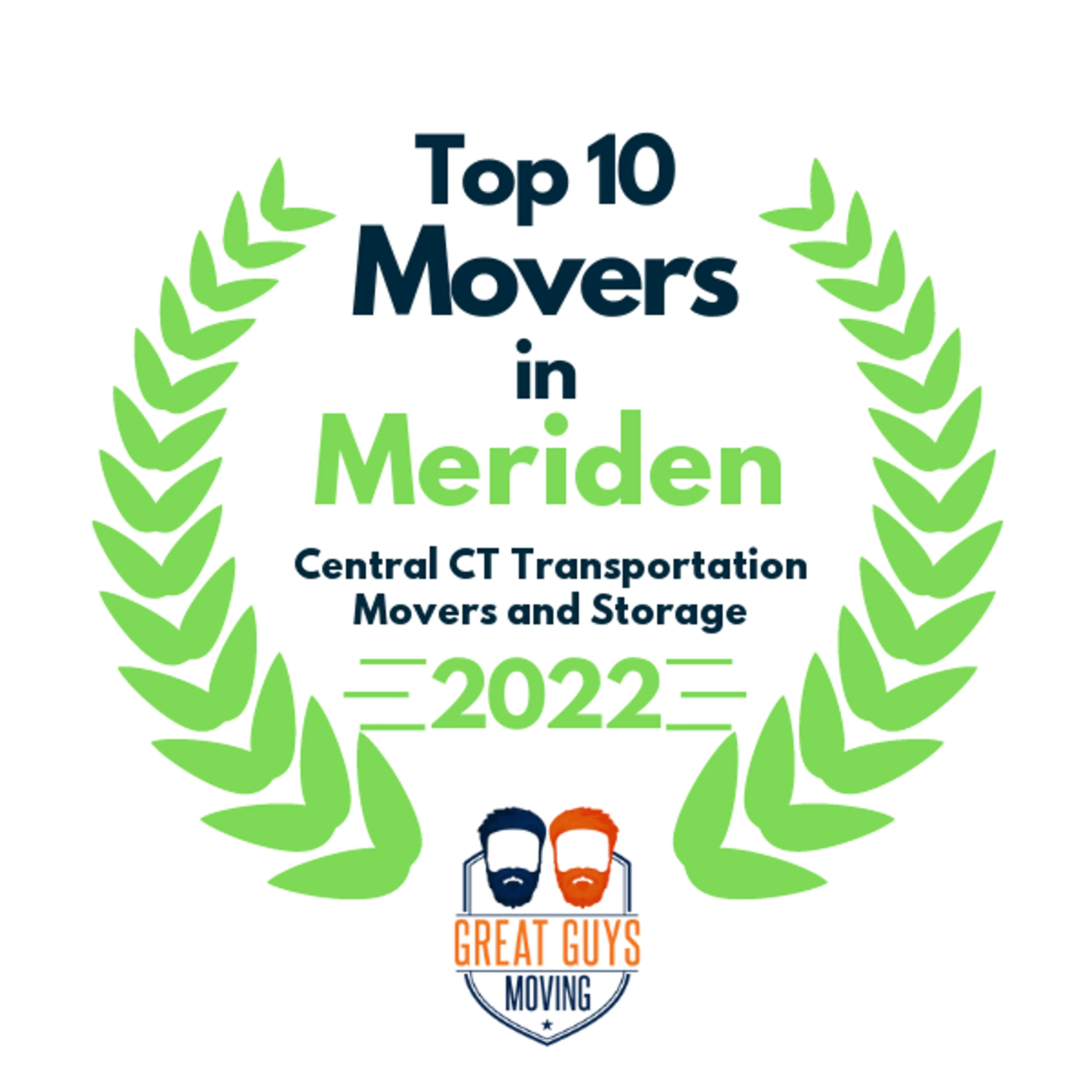 Top 10 Movers in Waterbury, CT 2022 award
