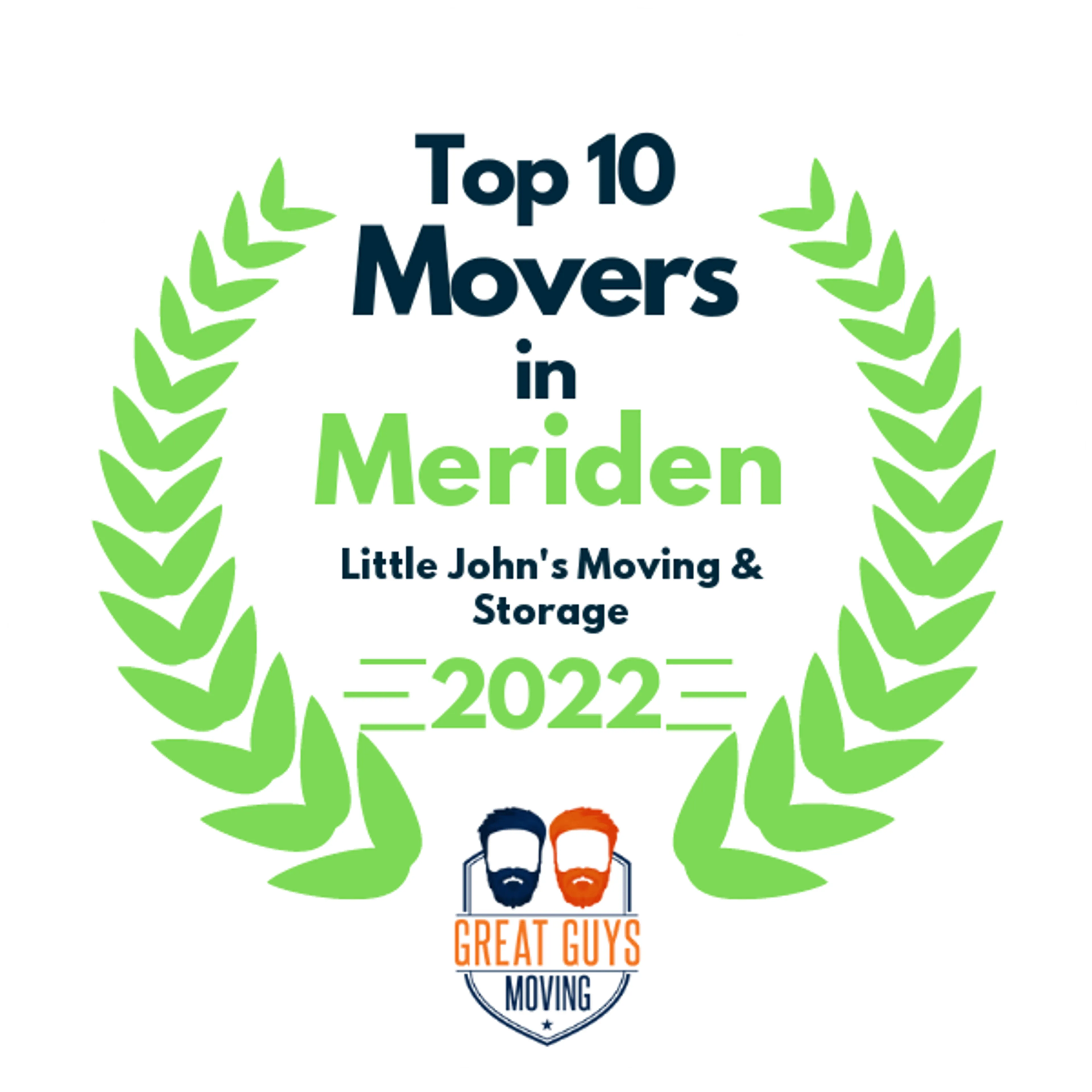 Top 10 Movers in Hartford, CT 2022 award