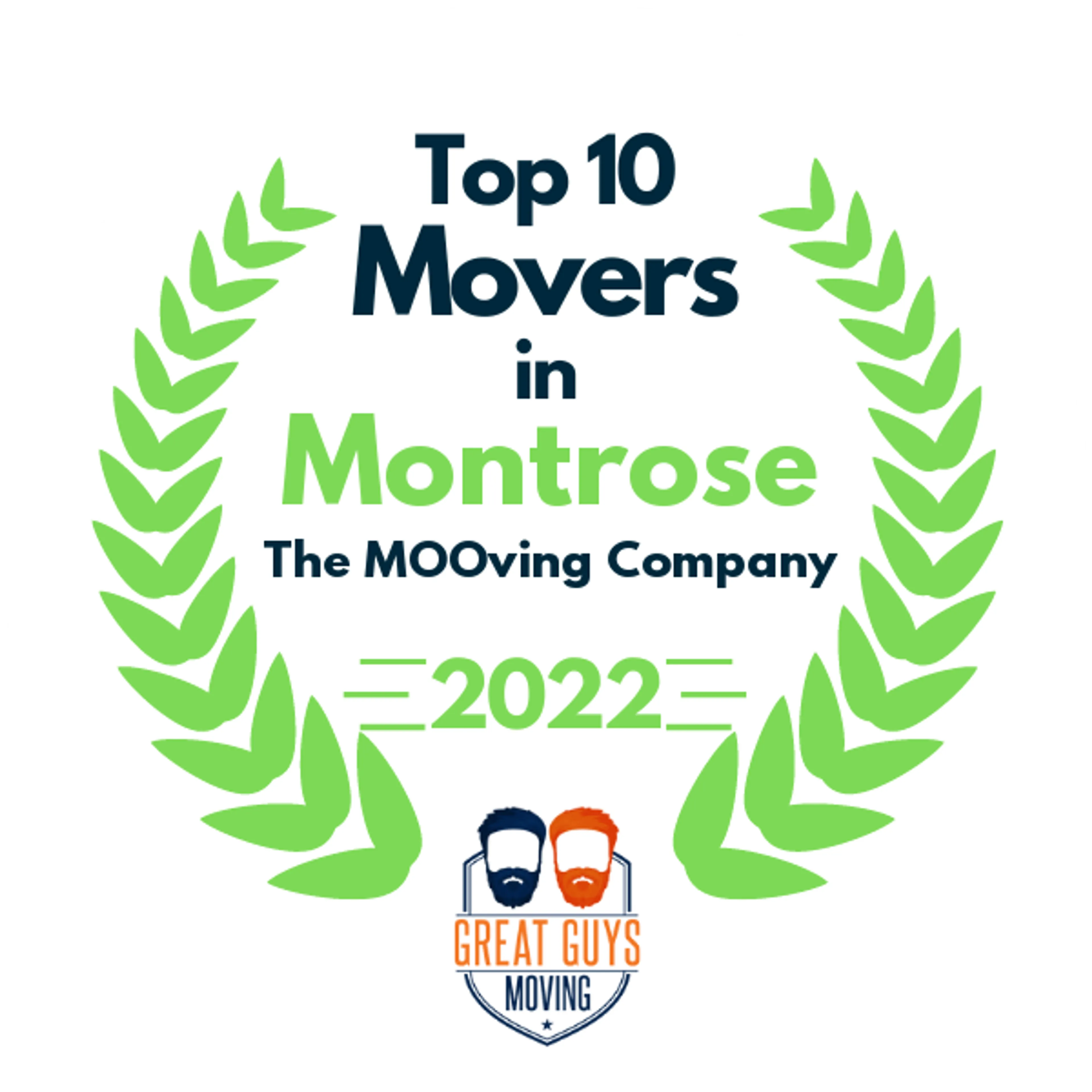 Top 10 Movers in Montrose, CO 2022 award