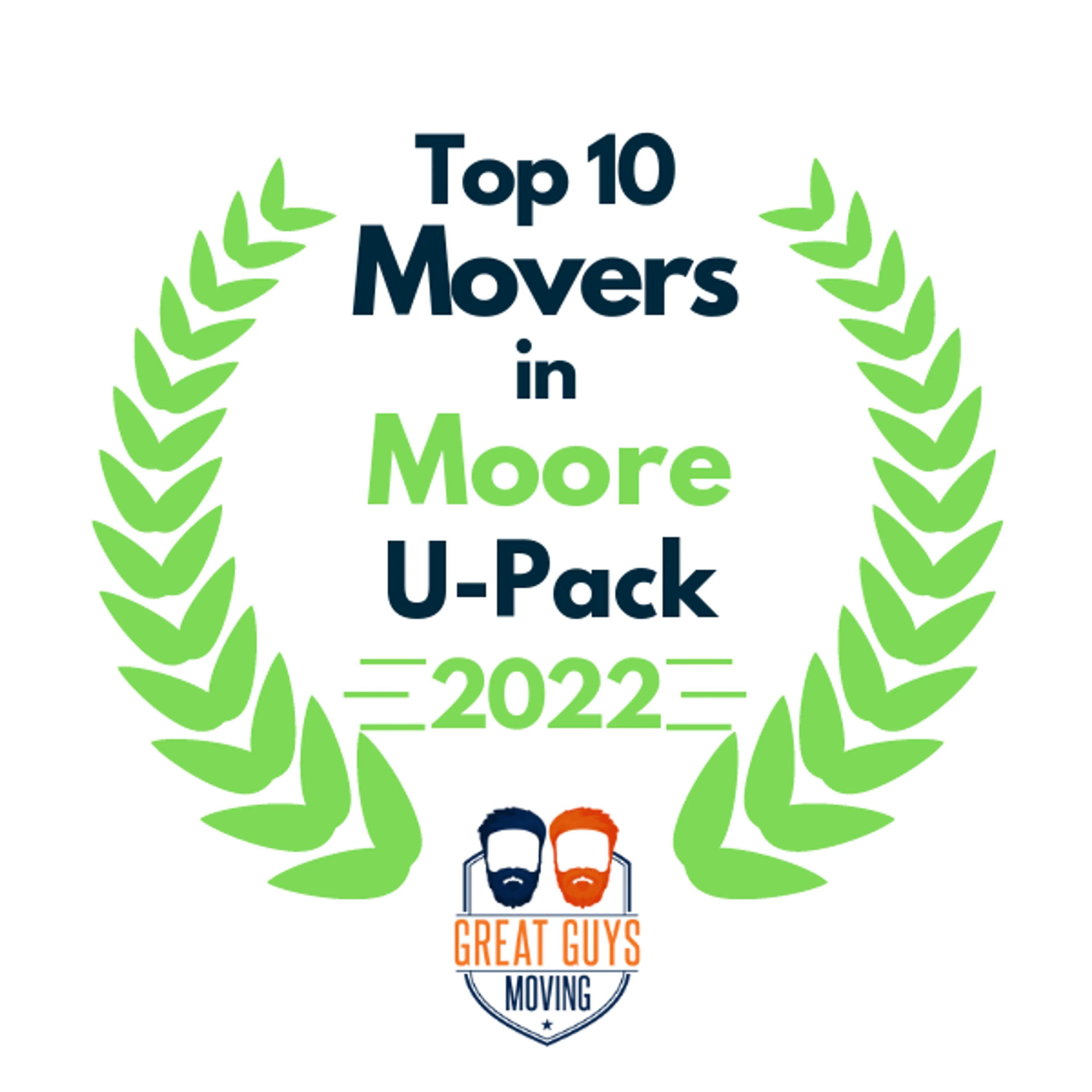 Top 10 Movers in Oklahoma City, OK 2022 award