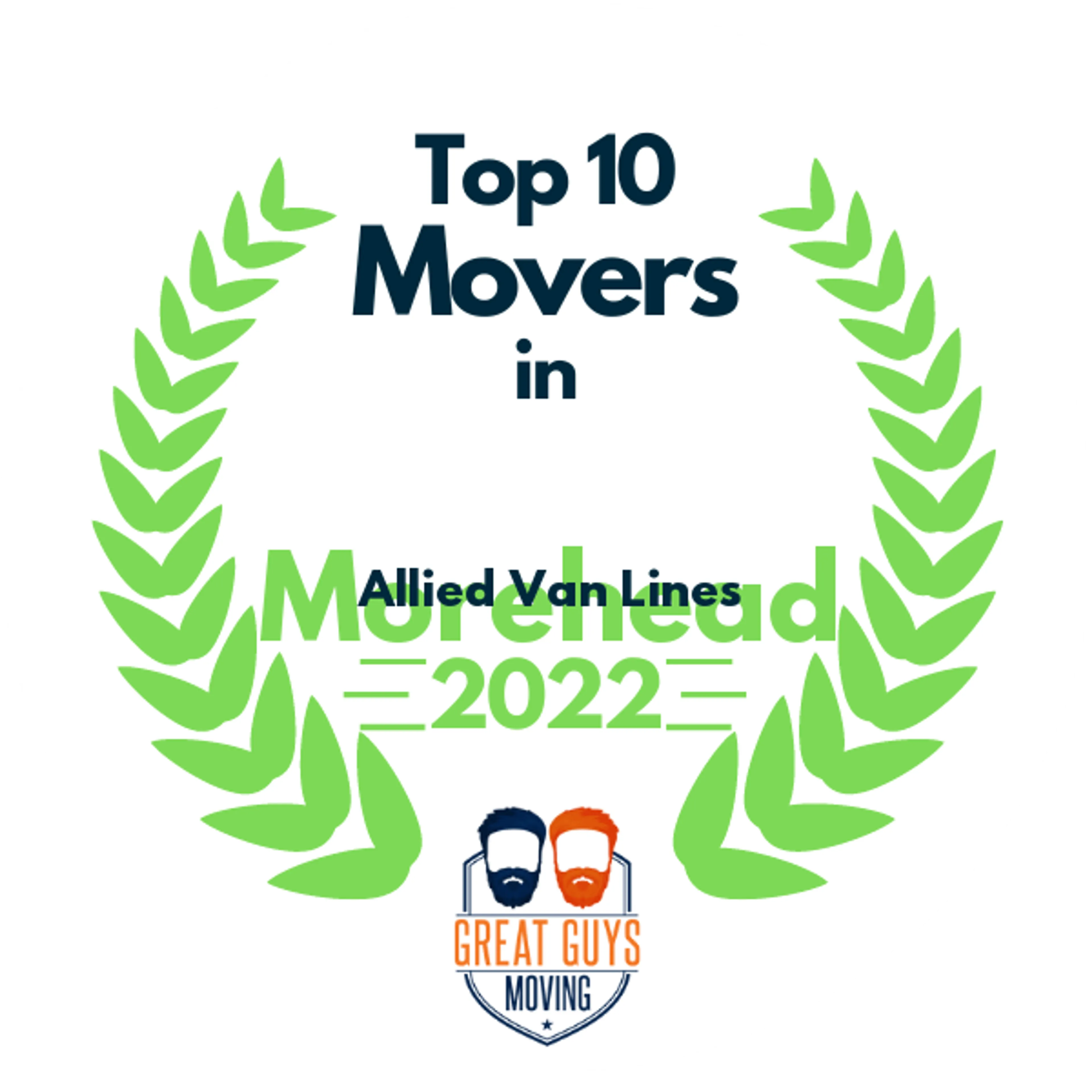Top 10 Movers in Louisville, KY 2022 award