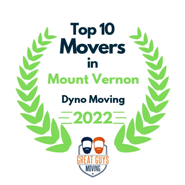 Top 10 Movers in New York City, NY 2022 award