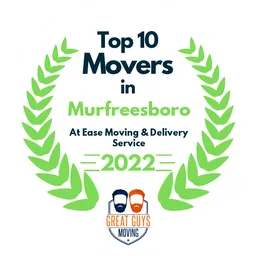 top 10 ranked movers in murfreesboro 2022 at ease moving delivery service image