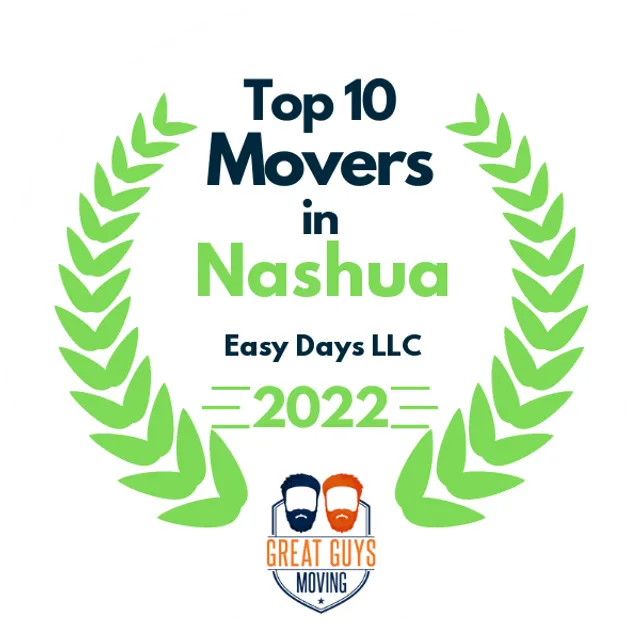 Top 10 Movers in Worcester, MA 2022 award