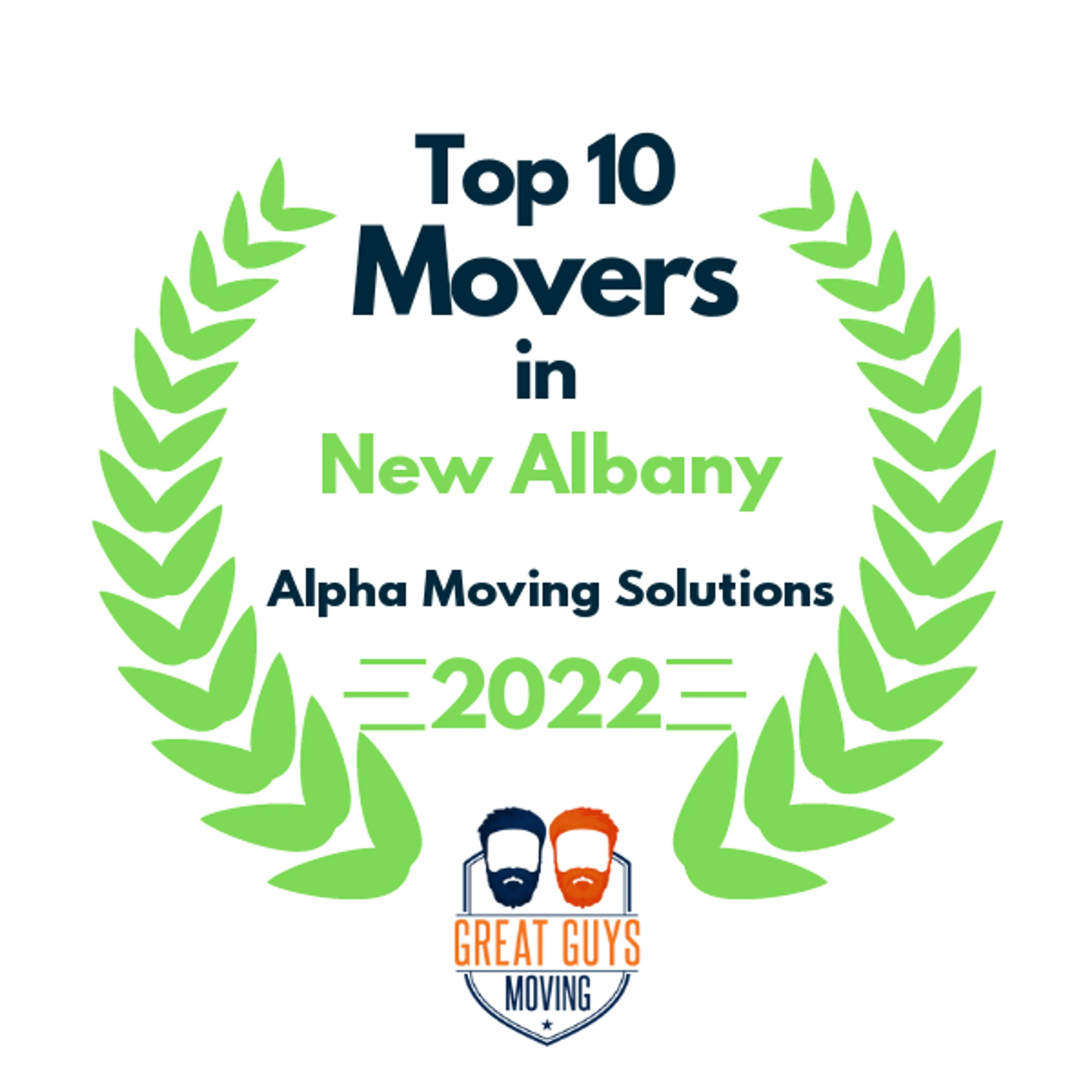 Top 10 Movers in Louisville, KY 2022 award