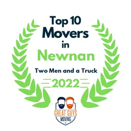 top 10 ranked movers in newnan 2022 two men and a truck image