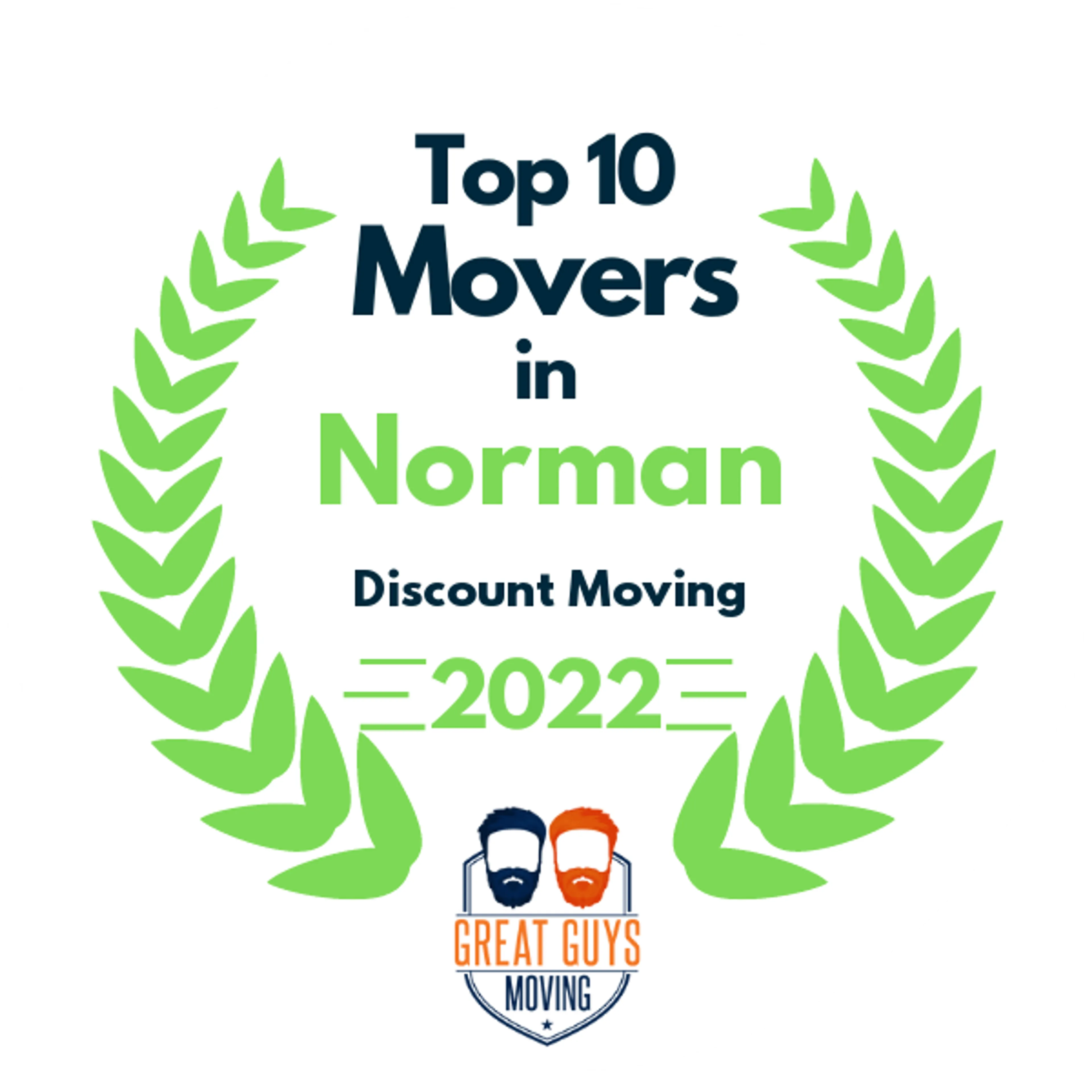 Top 10 Movers in Oklahoma City, OK 2022 award