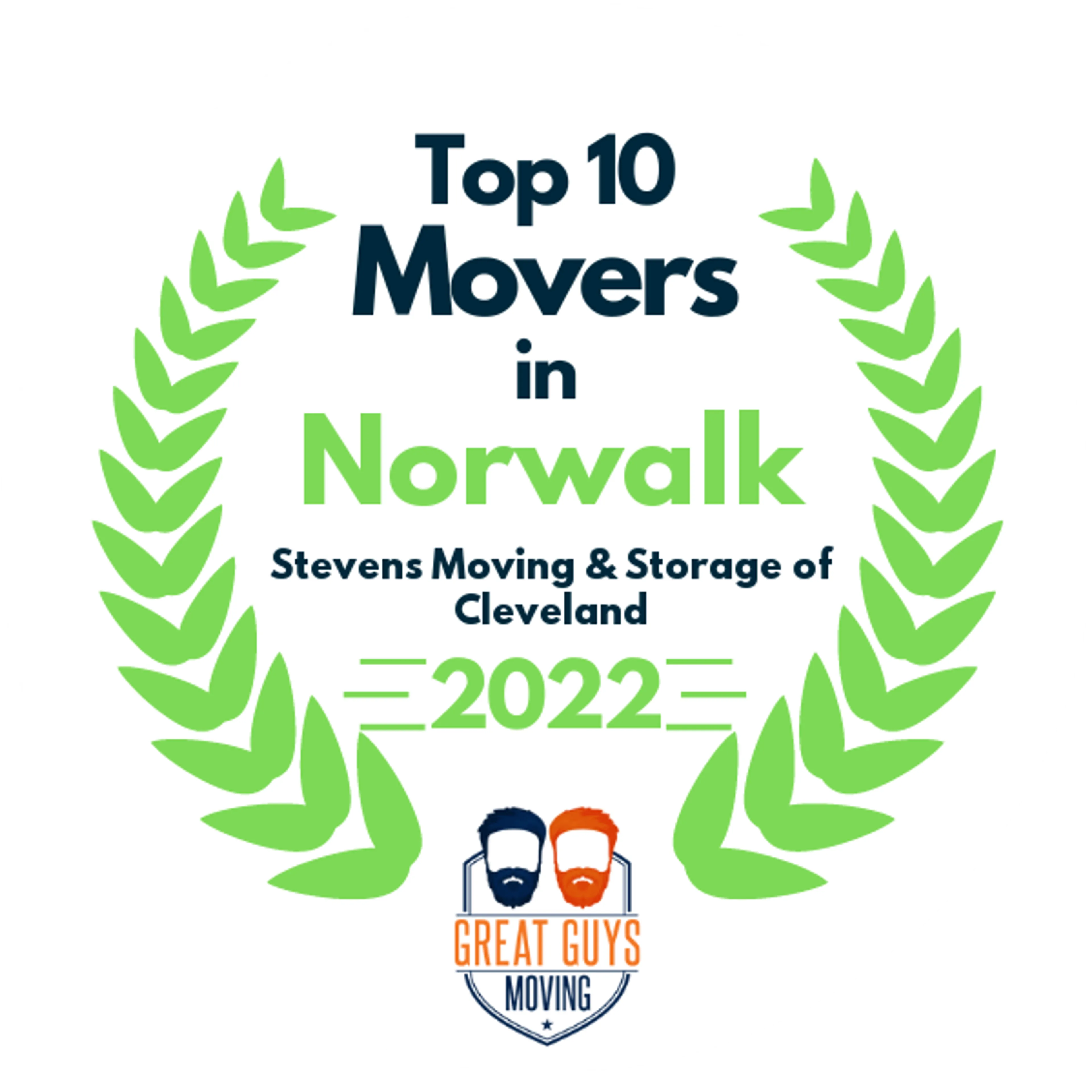 Top 10 Movers in Cleveland, OH 2022 award