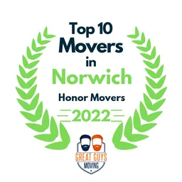 top 10 ranked movers in norwich 2022 honor movers image