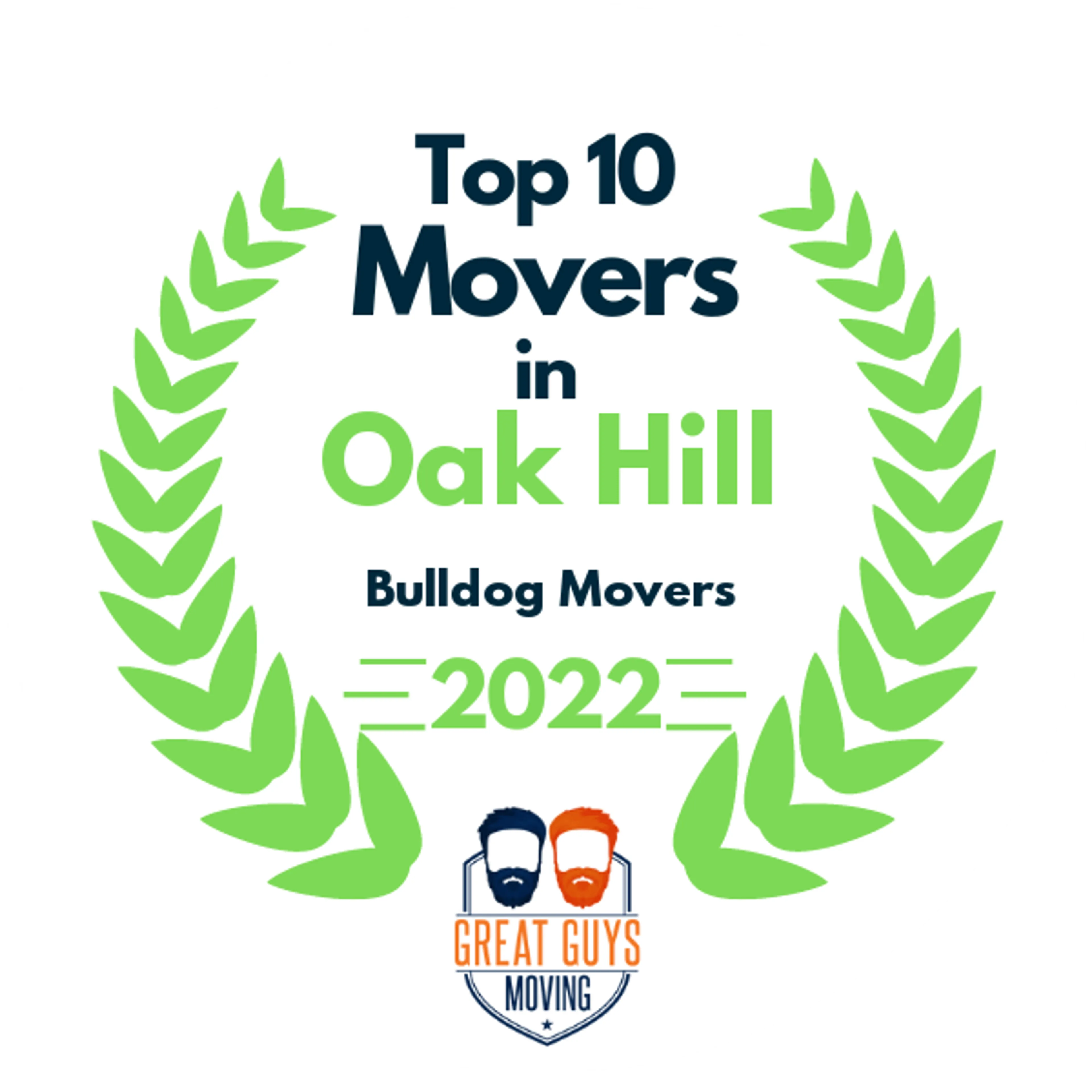 Top 10 Movers in Frederick, MD 2022 award