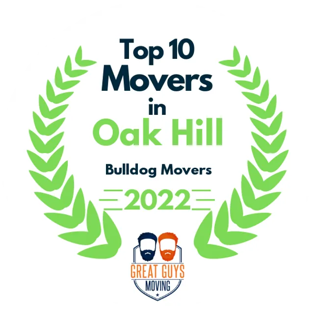 Top 10 Movers in Frederick, MD 2022 award