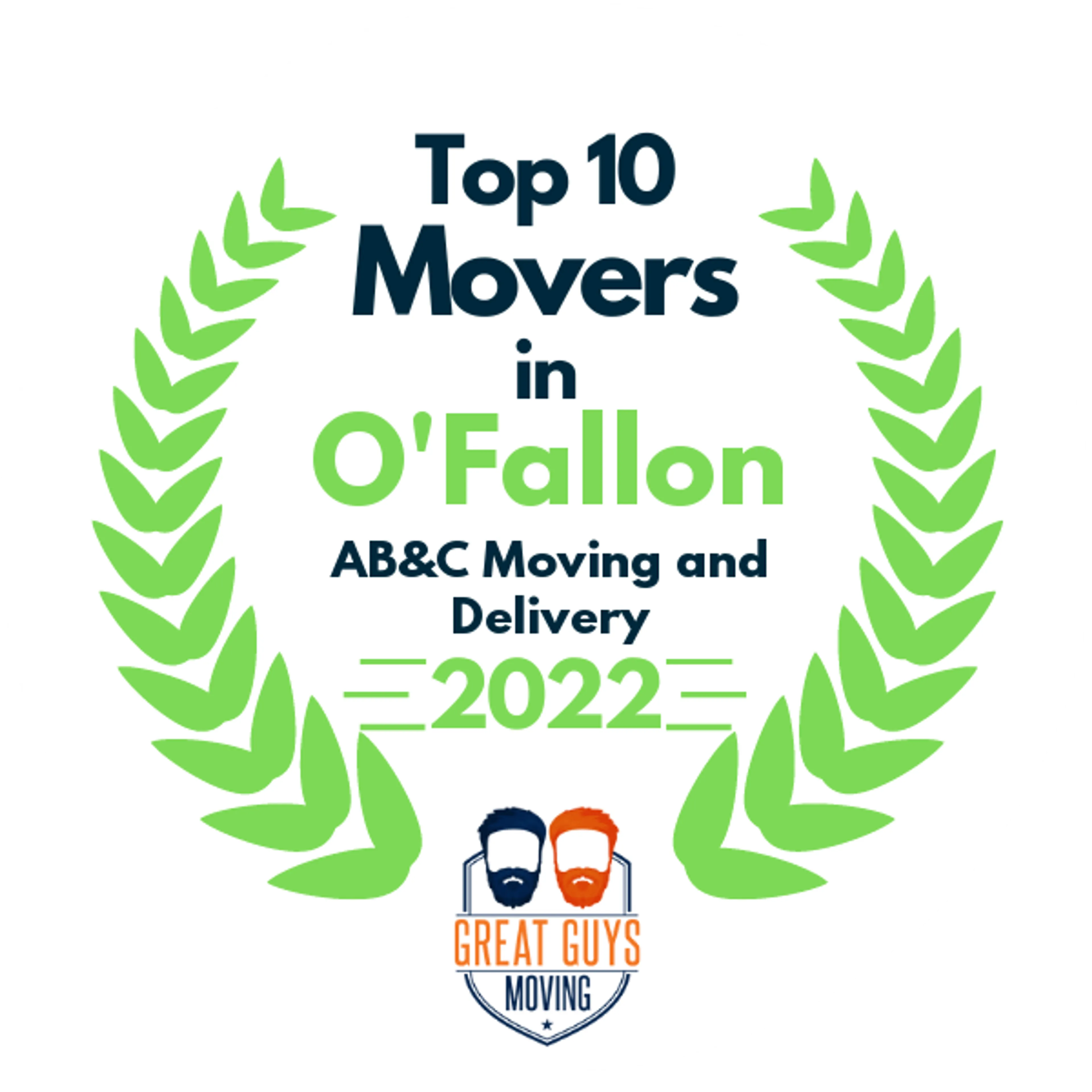 Top 10 Movers in Belleville, IL 2022 award
