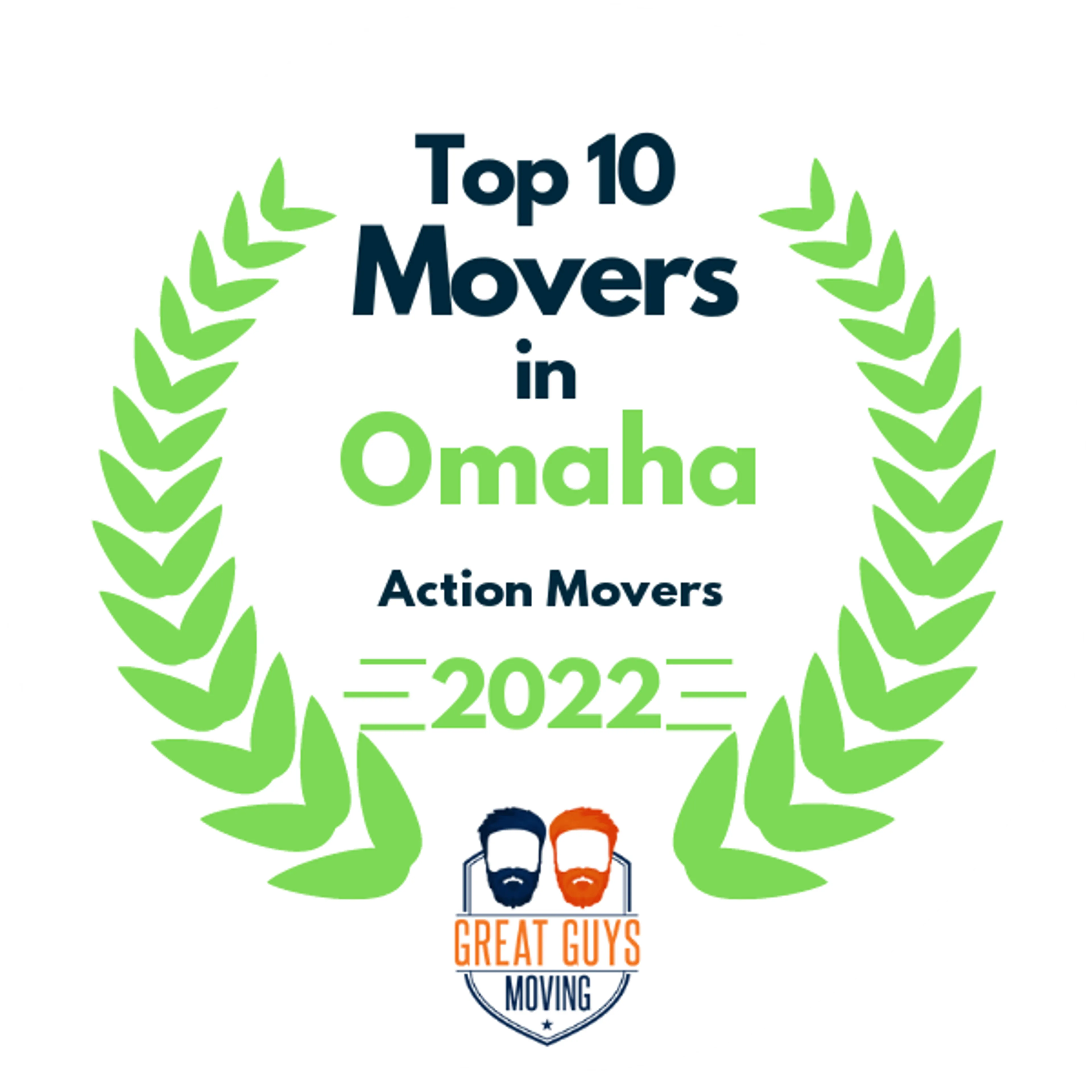 Top 10 Movers in Omaha, NE 2022 award